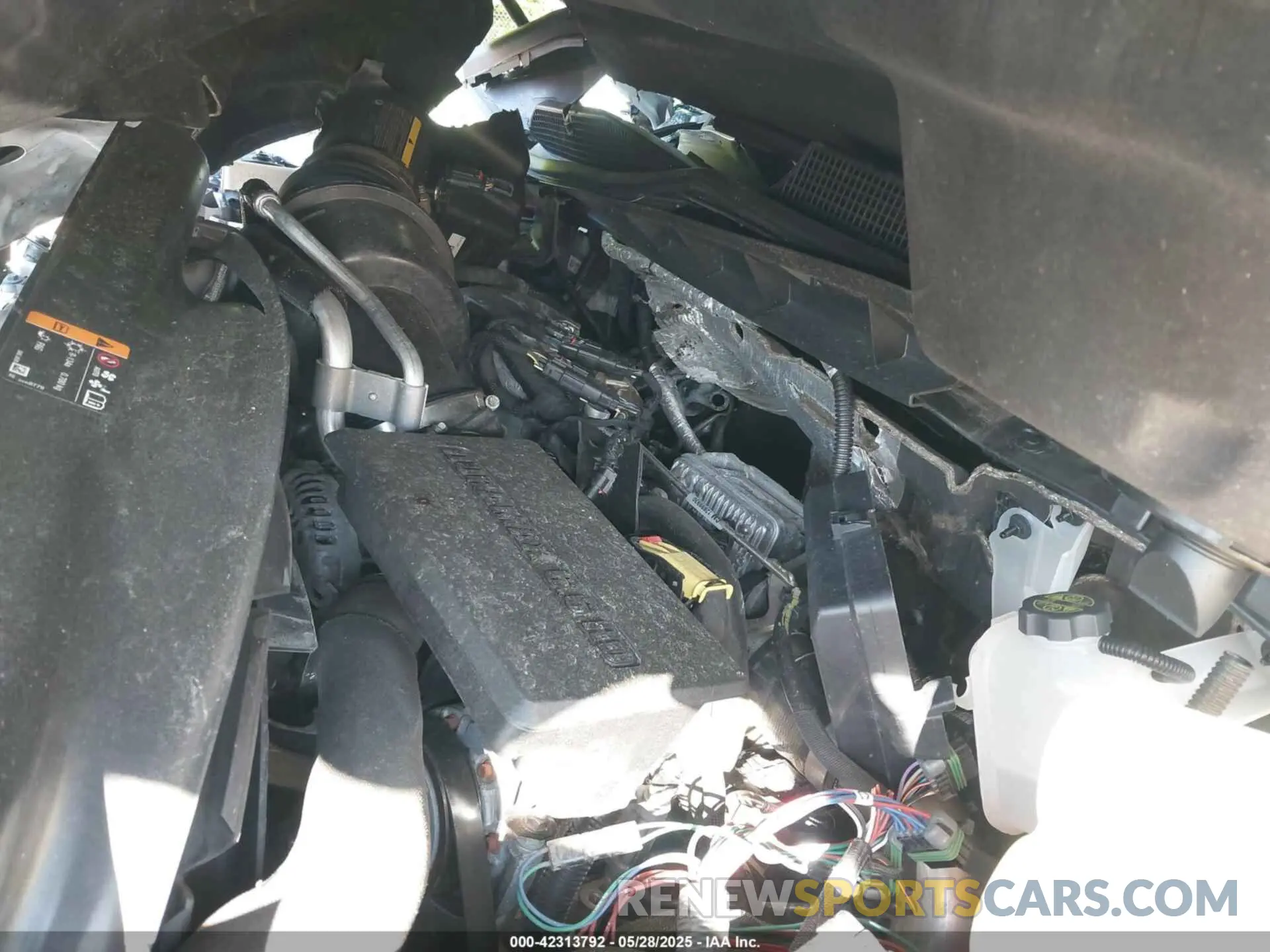 9 Photograph of a damaged car 2GC4YNEY5N1232417 CHEVROLET SILVERADO 2500HD 2022