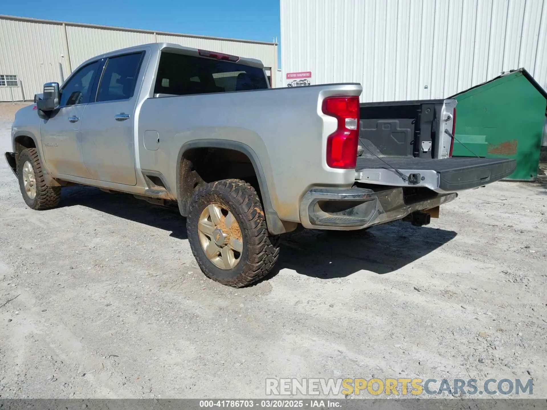 3 Photograph of a damaged car 2GC4YPEY5N1232574 CHEVROLET SILVERADO 2500HD 2022