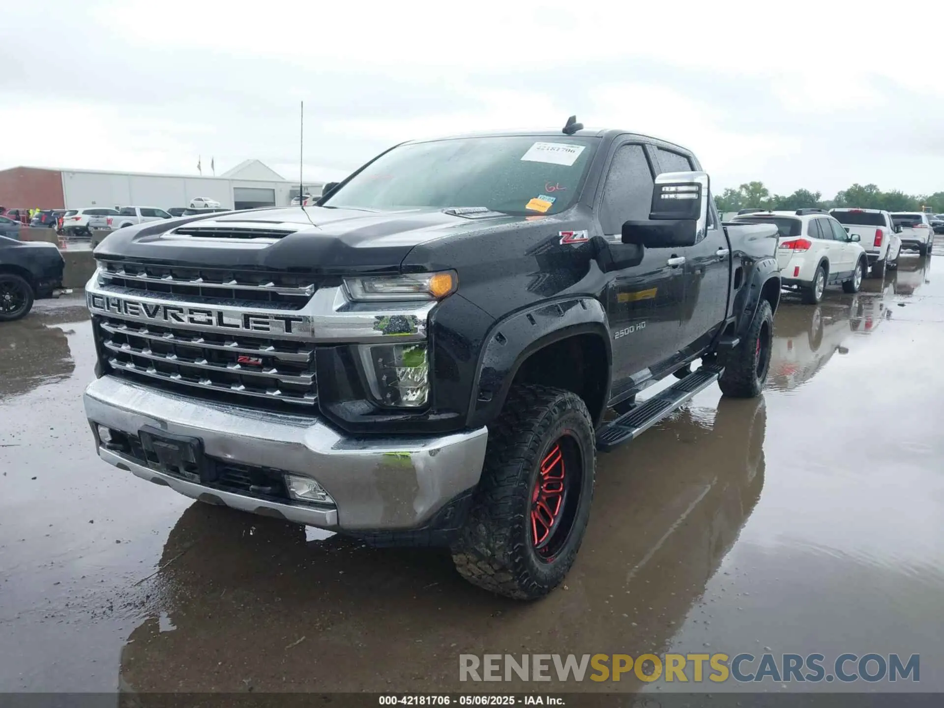 2 Photograph of a damaged car 2GC4YPEY7N1243432 CHEVROLET SILVERADO 2500HD 2022