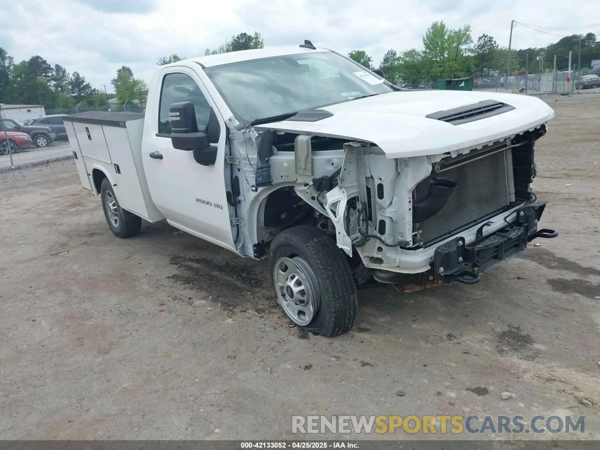 1 Photograph of a damaged car 1GB0WLE74PF111927 CHEVROLET SILVERADO 2500HD 2023