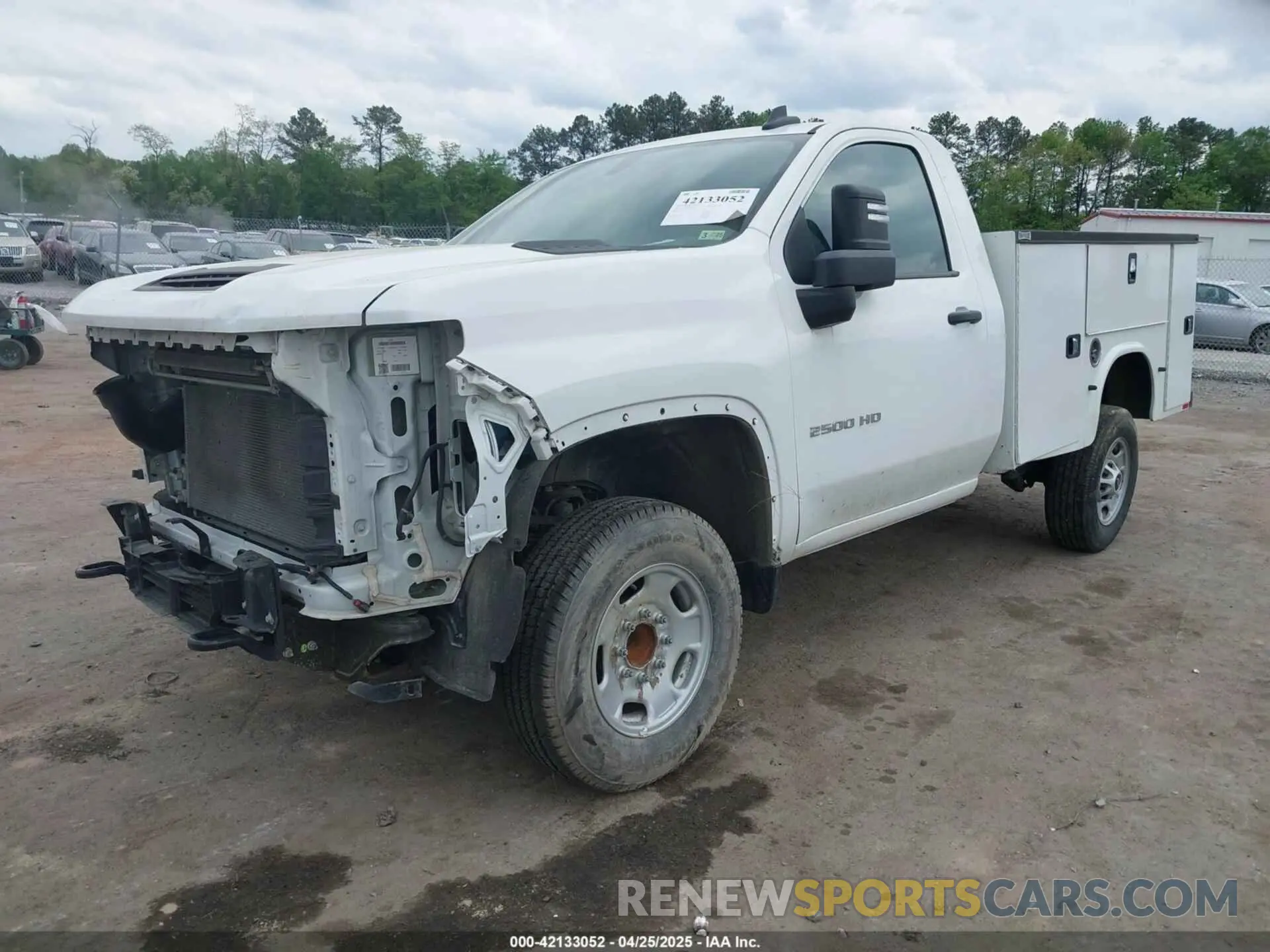 2 Photograph of a damaged car 1GB0WLE74PF111927 CHEVROLET SILVERADO 2500HD 2023
