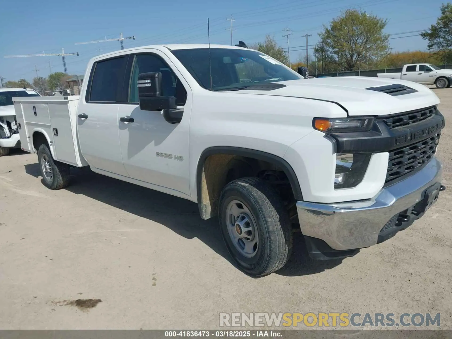 1 Photograph of a damaged car 1GB1WLE77PF170958 CHEVROLET SILVERADO 2500HD 2023