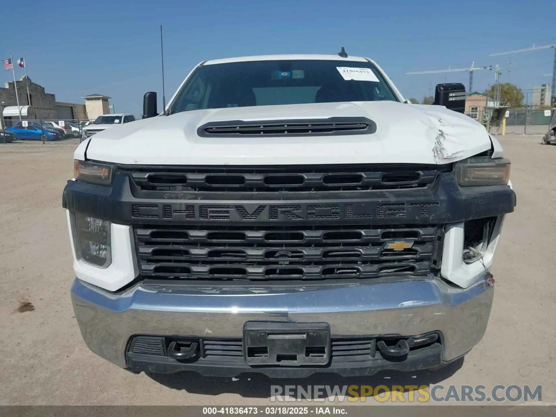 12 Photograph of a damaged car 1GB1WLE77PF170958 CHEVROLET SILVERADO 2500HD 2023