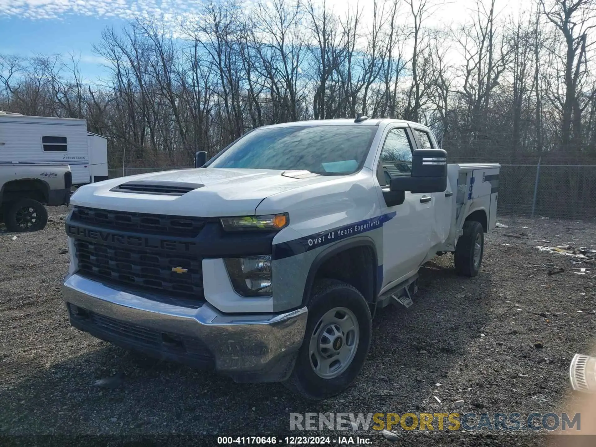 2 Photograph of a damaged car 1GB2WLE77PF242696 CHEVROLET SILVERADO 2500HD 2023