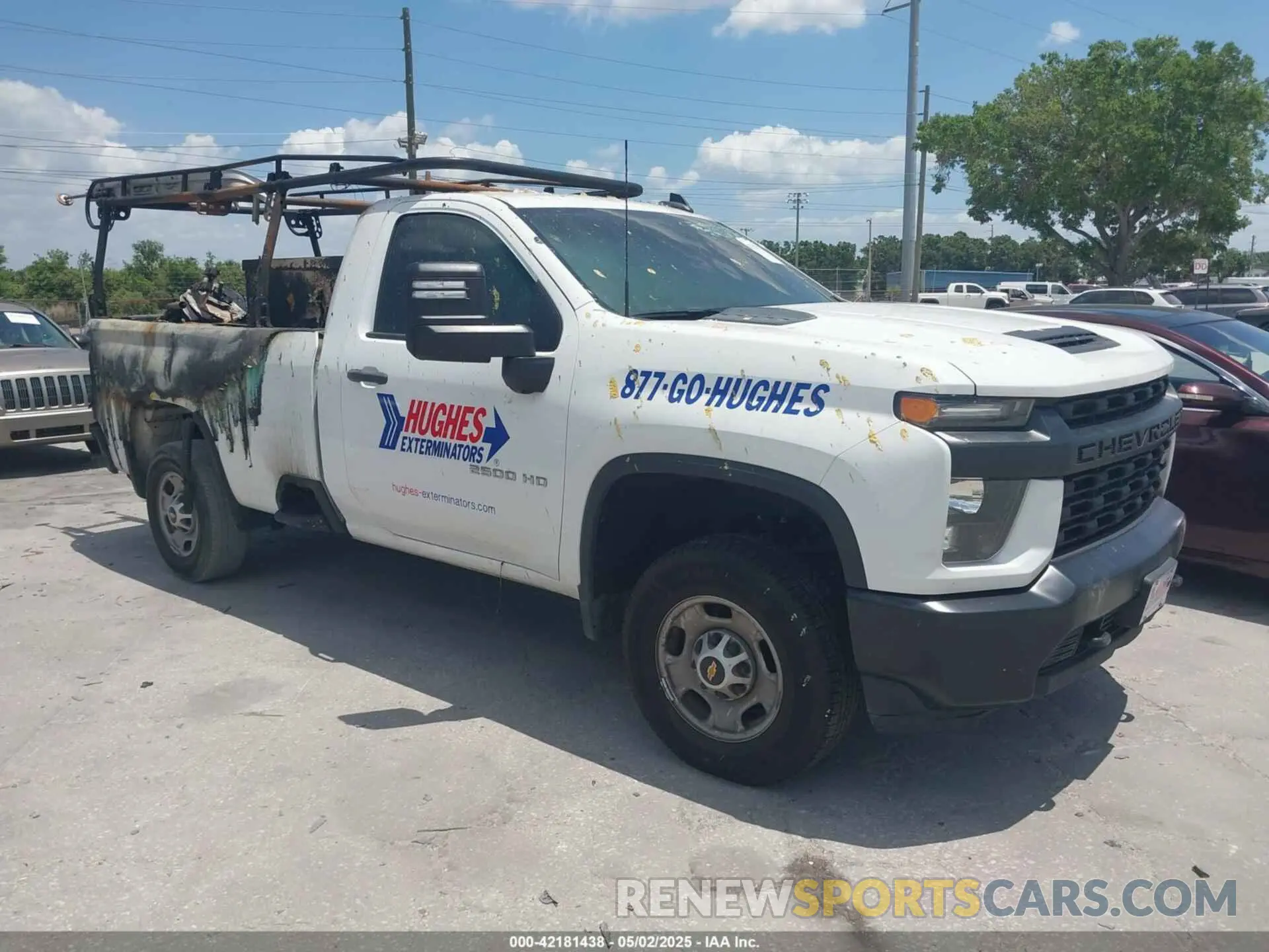 1 Photograph of a damaged car 1GC0WLE75PF234406 CHEVROLET SILVERADO 2500HD 2023