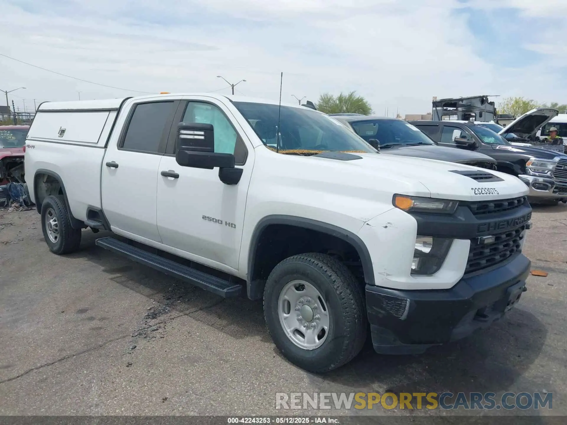 1 Photograph of a damaged car 1GC1YLE73PF116871 CHEVROLET SILVERADO 2500HD 2023