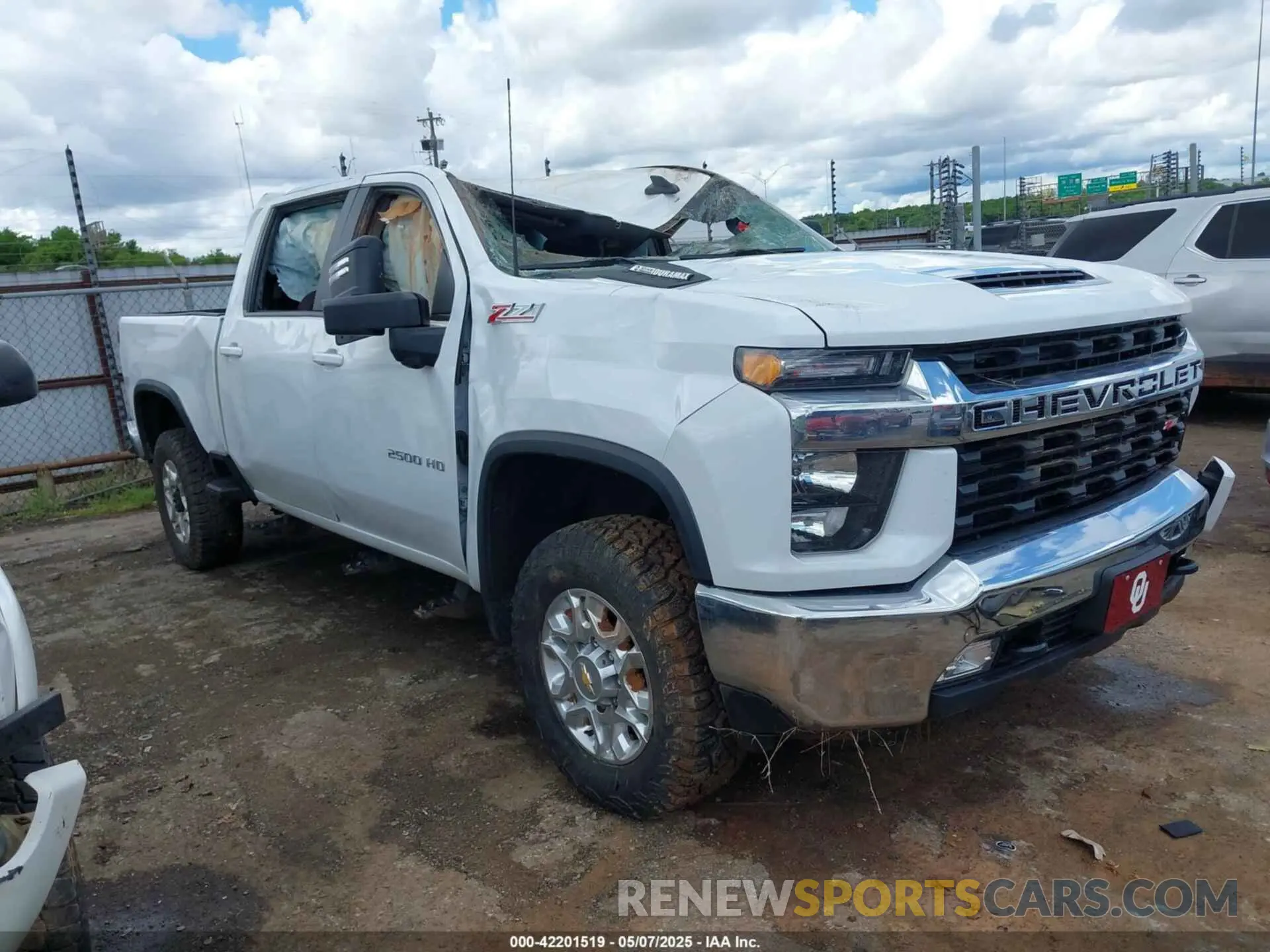1 Photograph of a damaged car 1GC1YNEY0PF162906 CHEVROLET SILVERADO 2500HD 2023