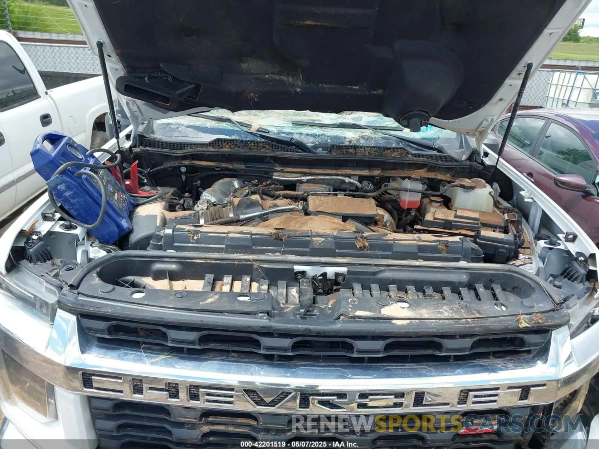 10 Photograph of a damaged car 1GC1YNEY0PF162906 CHEVROLET SILVERADO 2500HD 2023