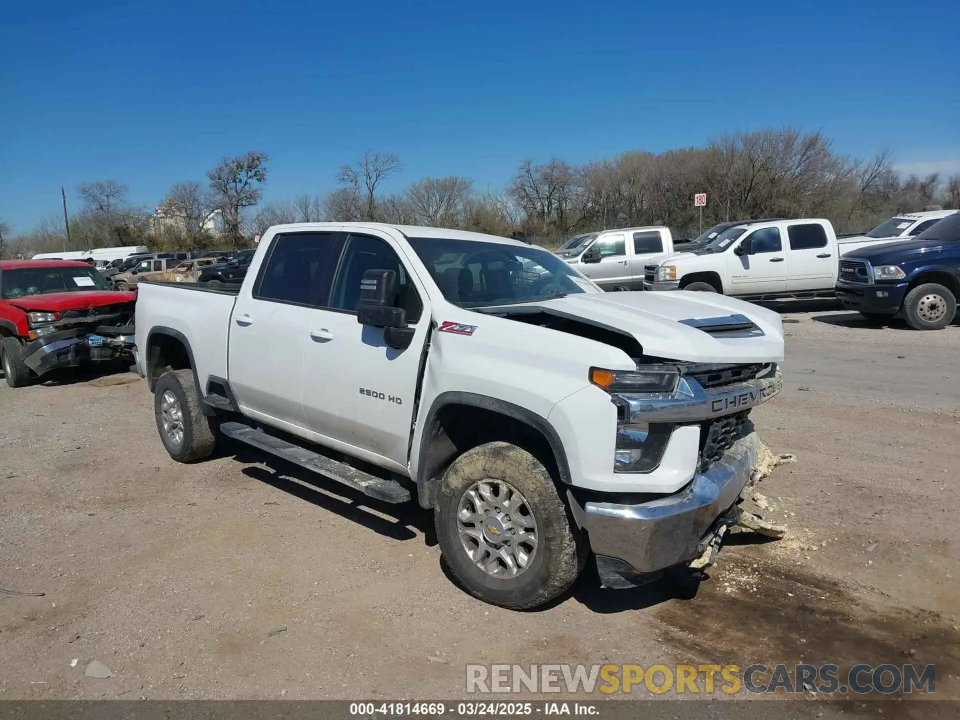 1 Photograph of a damaged car 1GC1YNEY9PF245685 CHEVROLET SILVERADO 2500HD 2023