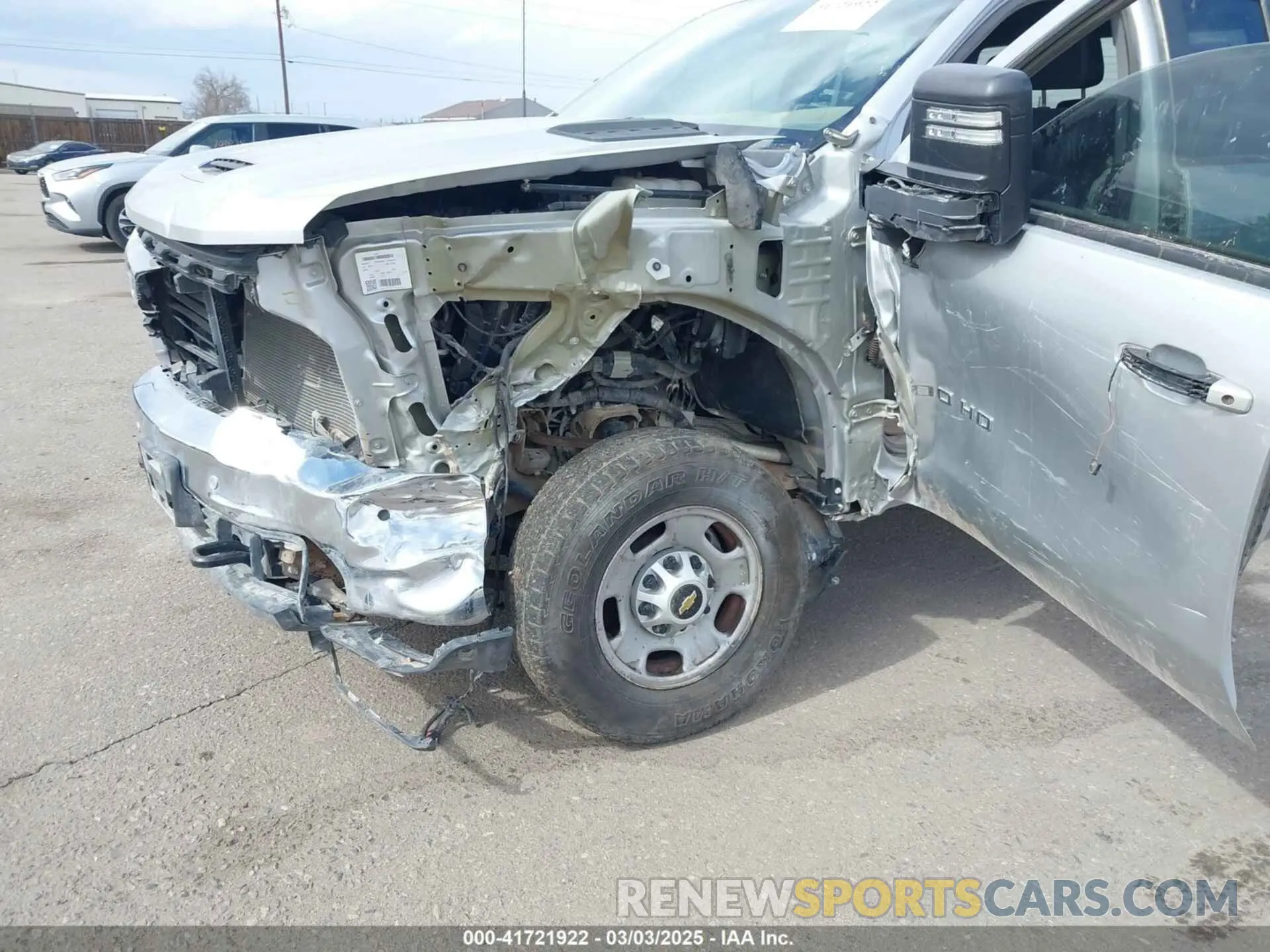 6 Photograph of a damaged car 1GC2YNE71PF213521 CHEVROLET SILVERADO 2500HD 2023