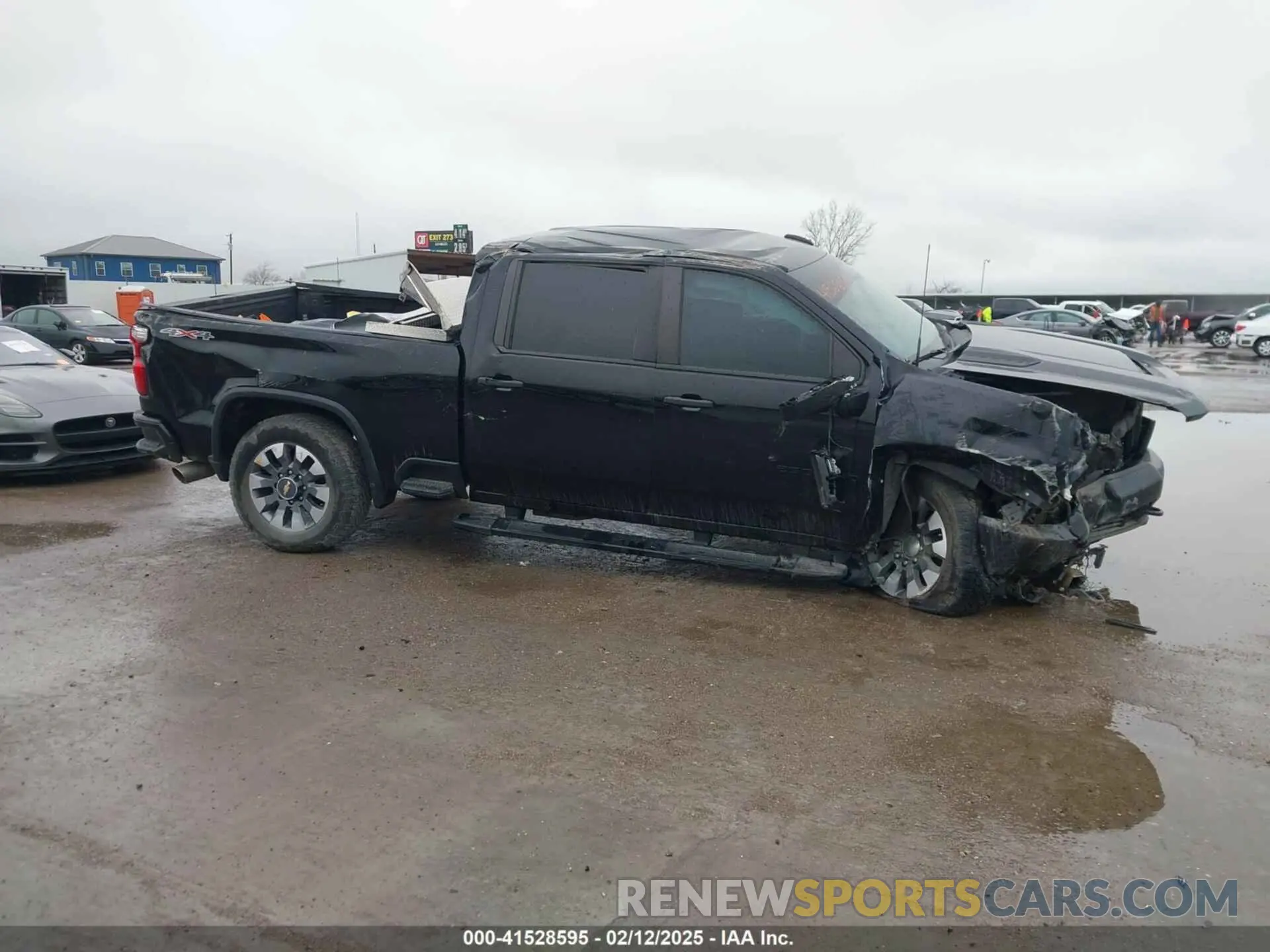 12 Photograph of a damaged car 1GC4YME77PF119887 CHEVROLET SILVERADO 2500HD 2023