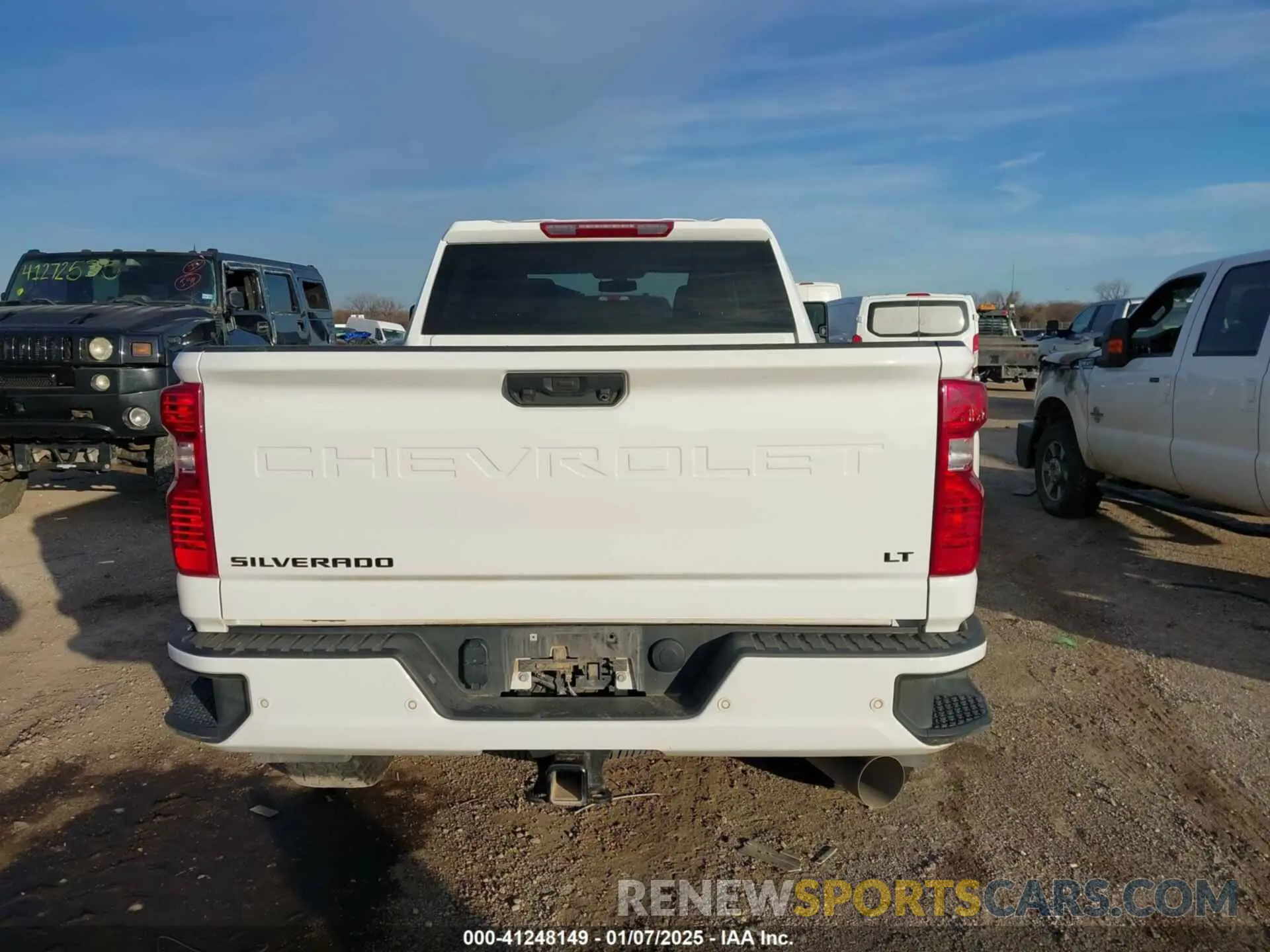 14 Photograph of a damaged car 1GC4YNEY4PF153297 CHEVROLET SILVERADO 2500HD 2023