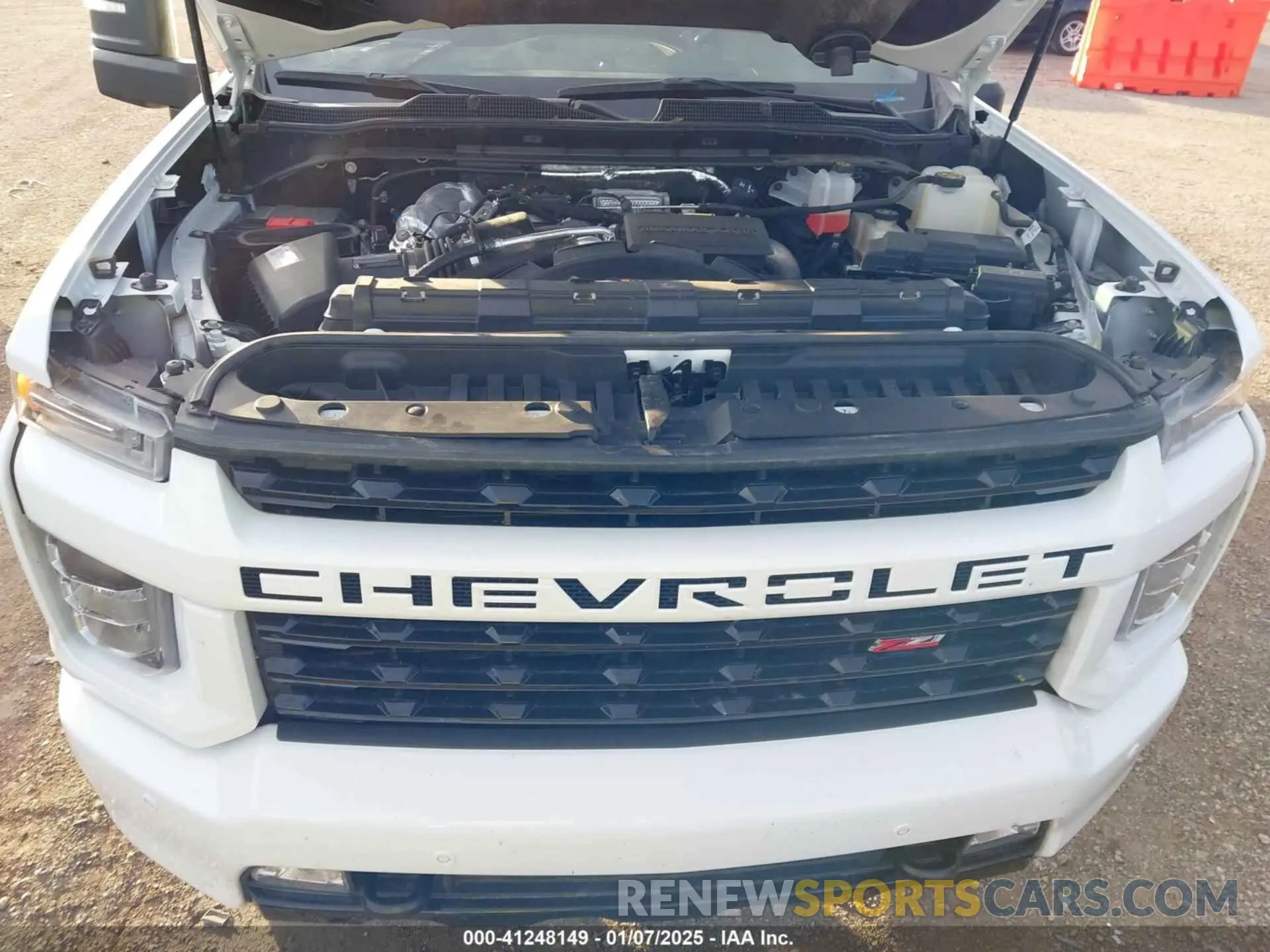 9 Photograph of a damaged car 1GC4YNEY4PF153297 CHEVROLET SILVERADO 2500HD 2023