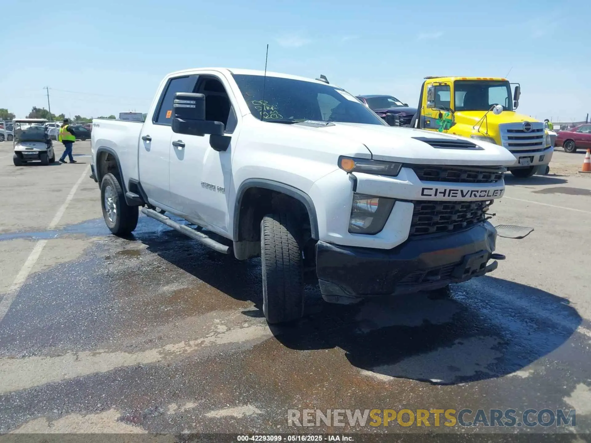 1 Photograph of a damaged car 1GC5YMEY7PF131485 CHEVROLET SILVERADO 2500HD 2023
