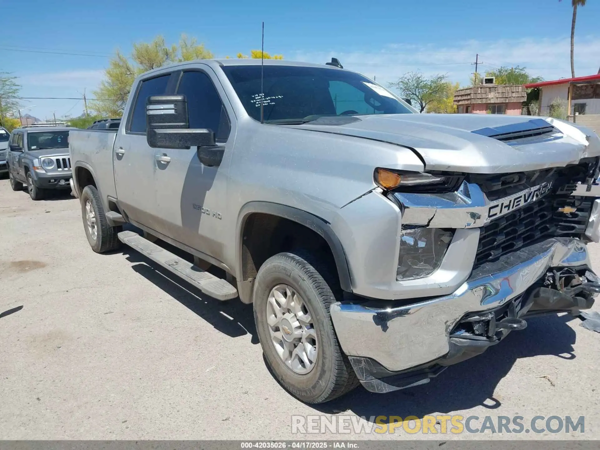 1 Photograph of a damaged car 2GC4WNE75P1723375 CHEVROLET SILVERADO 2500HD 2023