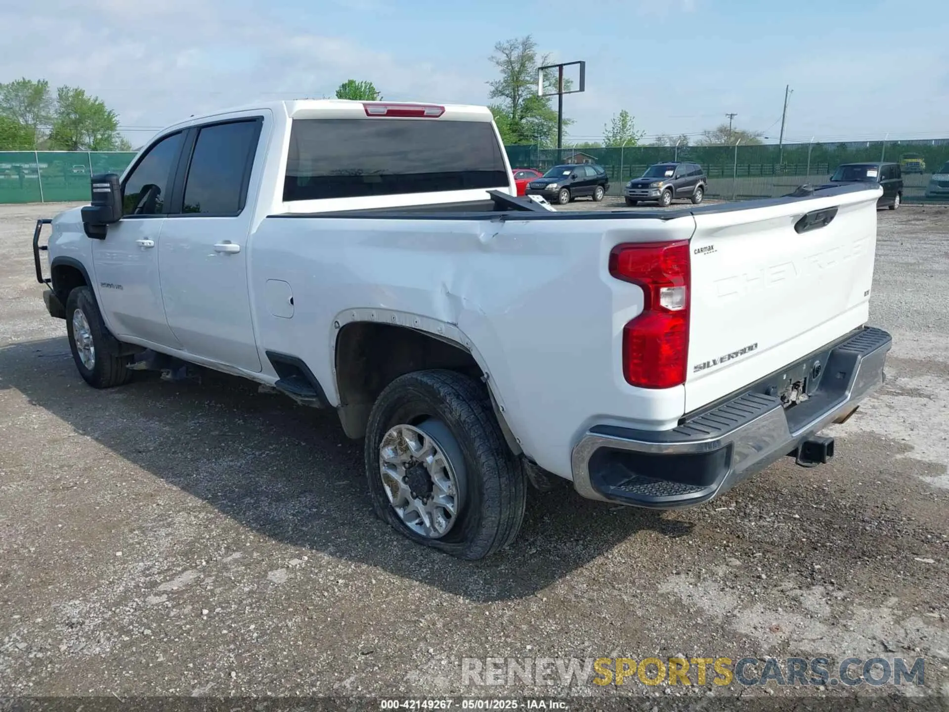 3 Photograph of a damaged car 2GC4YNE70P1730647 CHEVROLET SILVERADO 2500HD 2023
