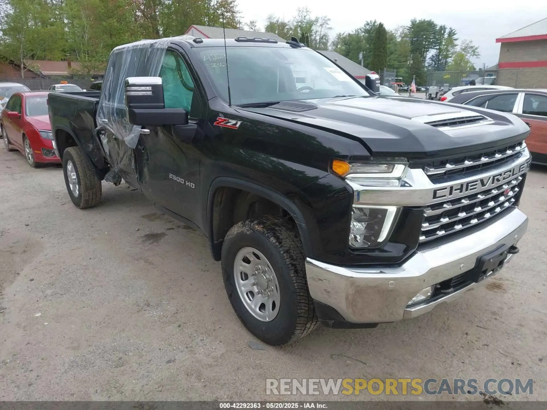 1 Photograph of a damaged car 2GC4YPE78P1728155 CHEVROLET SILVERADO 2500HD 2023