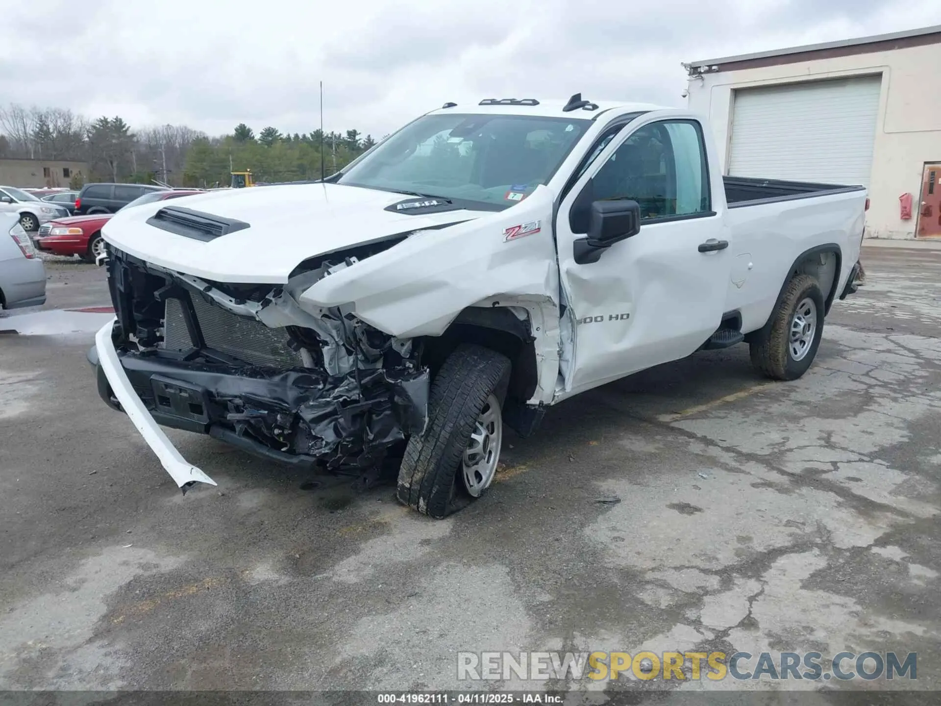 2 Photograph of a damaged car 1GC3YLE71RF345495 CHEVROLET SILVERADO 2500HD 2024