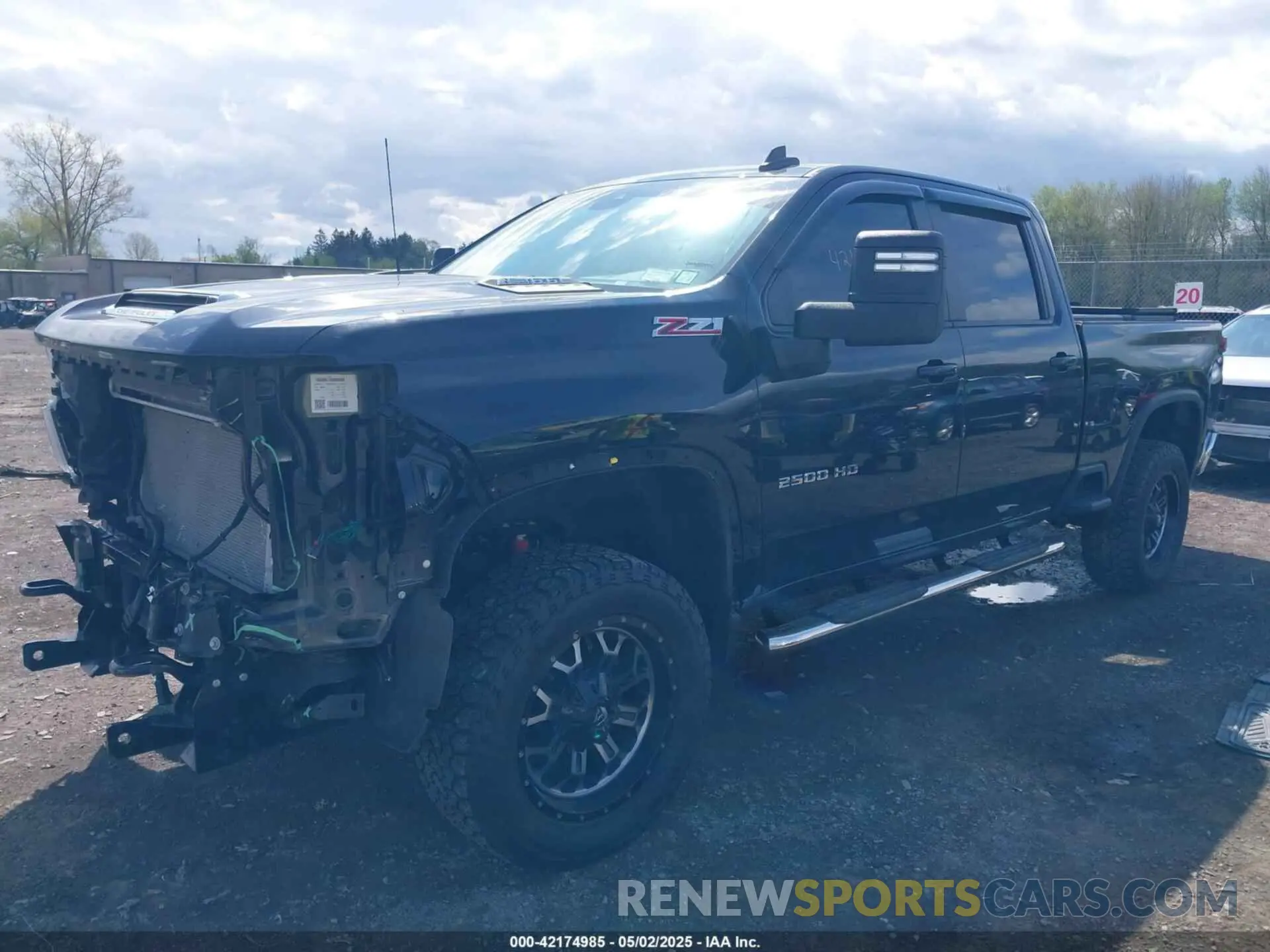 2 Photograph of a damaged car 1GC4YNE77RF126847 CHEVROLET SILVERADO 2500HD 2024