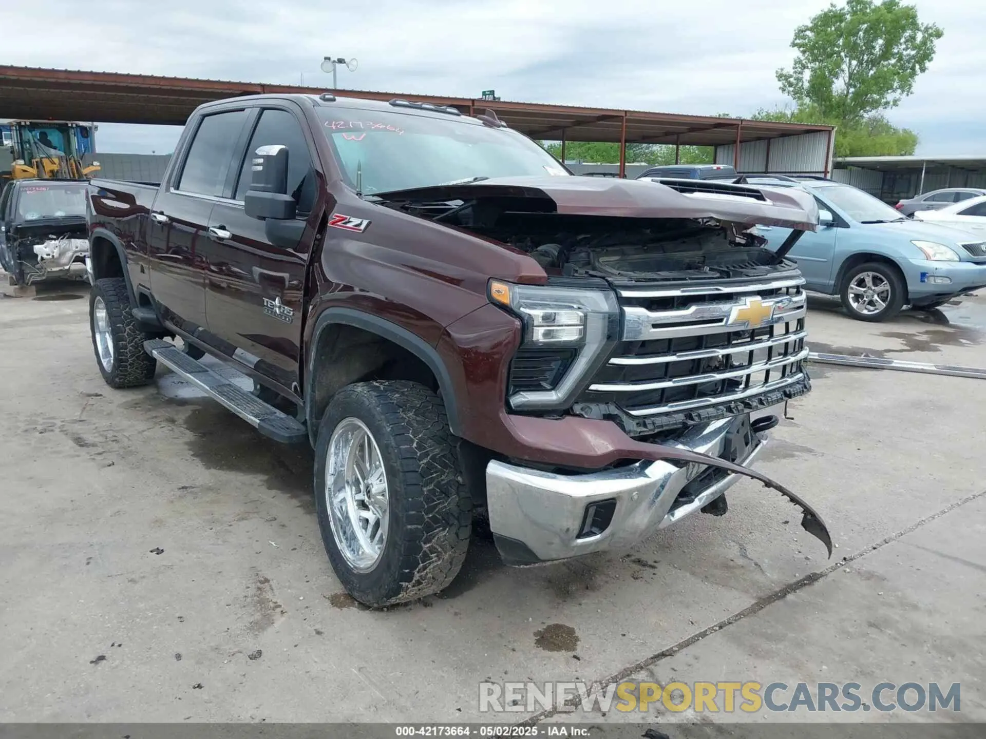 1 Photograph of a damaged car 1GC4YPEY6RF337932 CHEVROLET SILVERADO 2500HD 2024