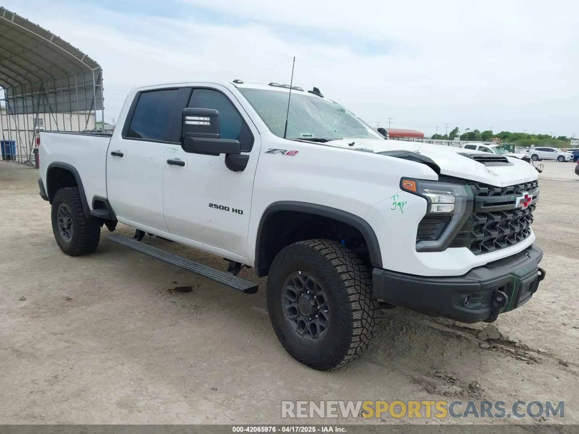 1 Photograph of a damaged car 1GC4YYEY9RF440980 CHEVROLET SILVERADO 2500HD 2024