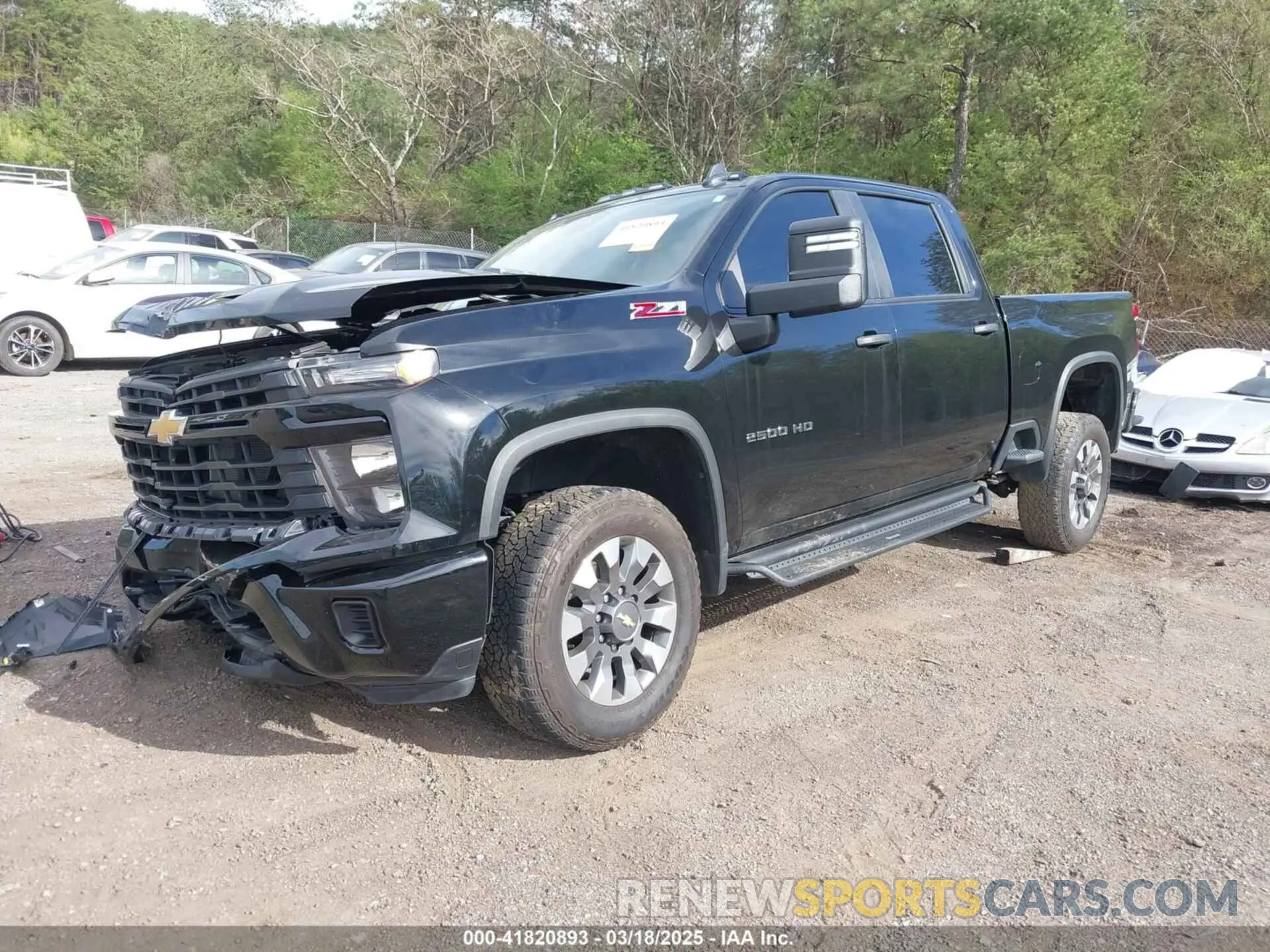 2 Photograph of a damaged car 2GC4YME76R1142961 CHEVROLET SILVERADO 2500HD 2024
