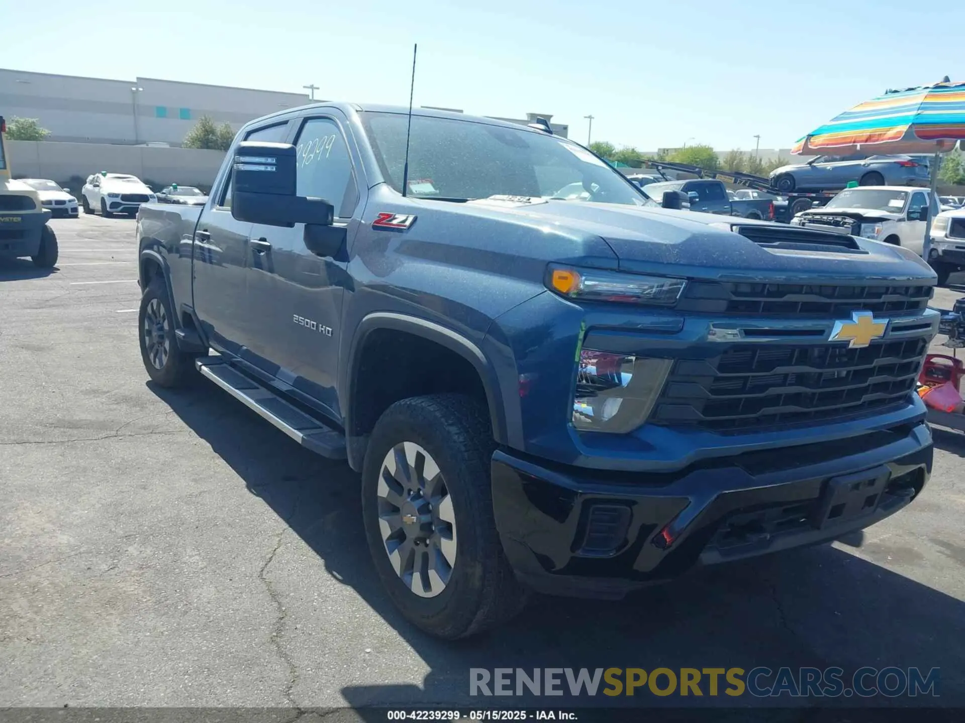 1 Photograph of a damaged car 2GC4YME77R1198889 CHEVROLET SILVERADO 2500HD 2024