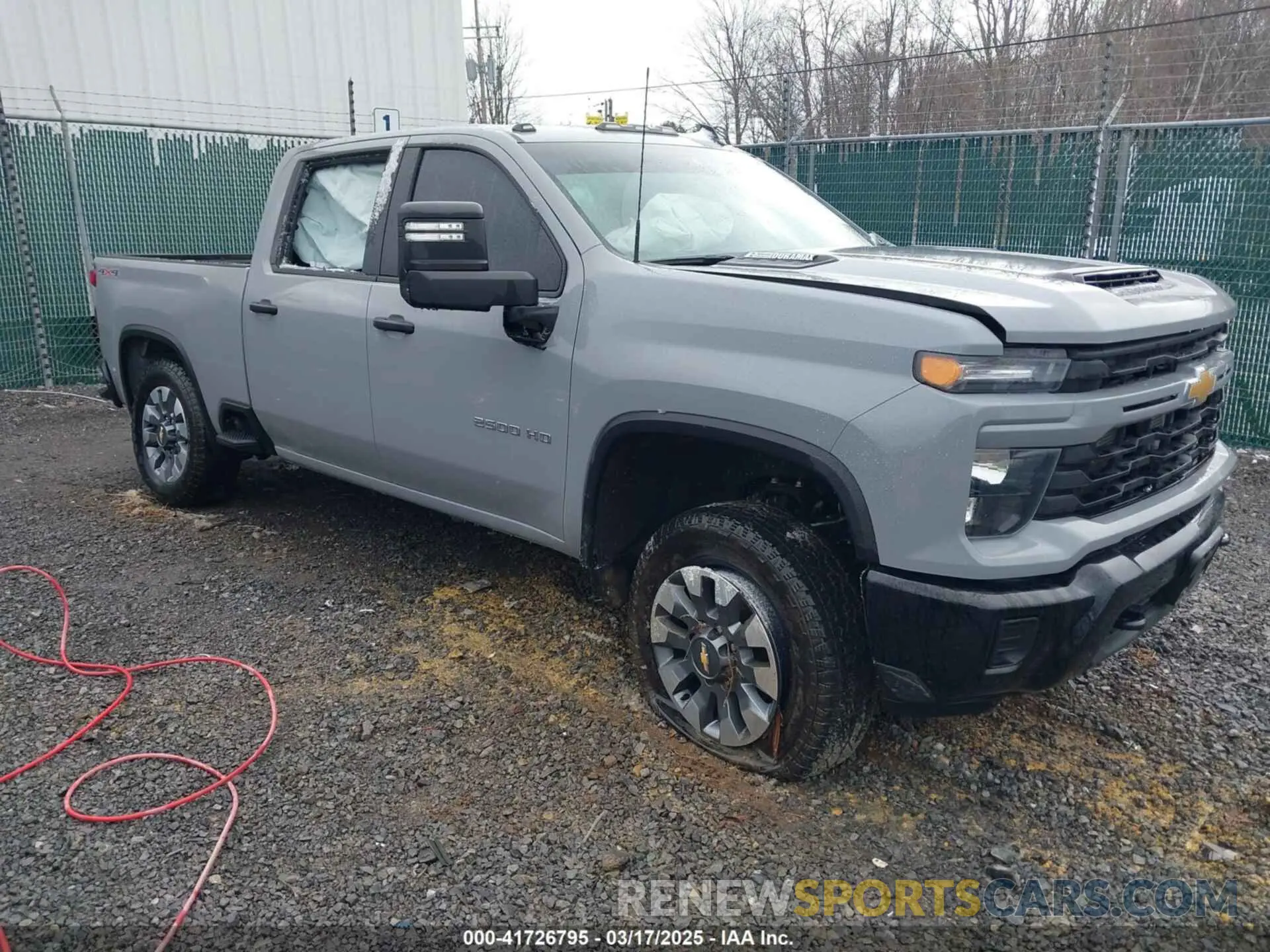 1 Photograph of a damaged car 2GC4YMEY6R1261280 CHEVROLET SILVERADO 2500HD 2024