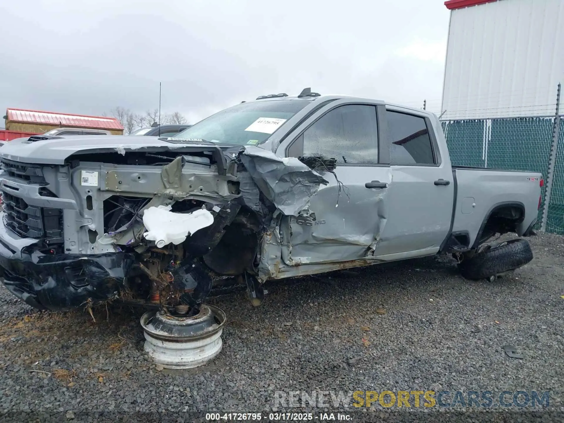 11 Photograph of a damaged car 2GC4YMEY6R1261280 CHEVROLET SILVERADO 2500HD 2024