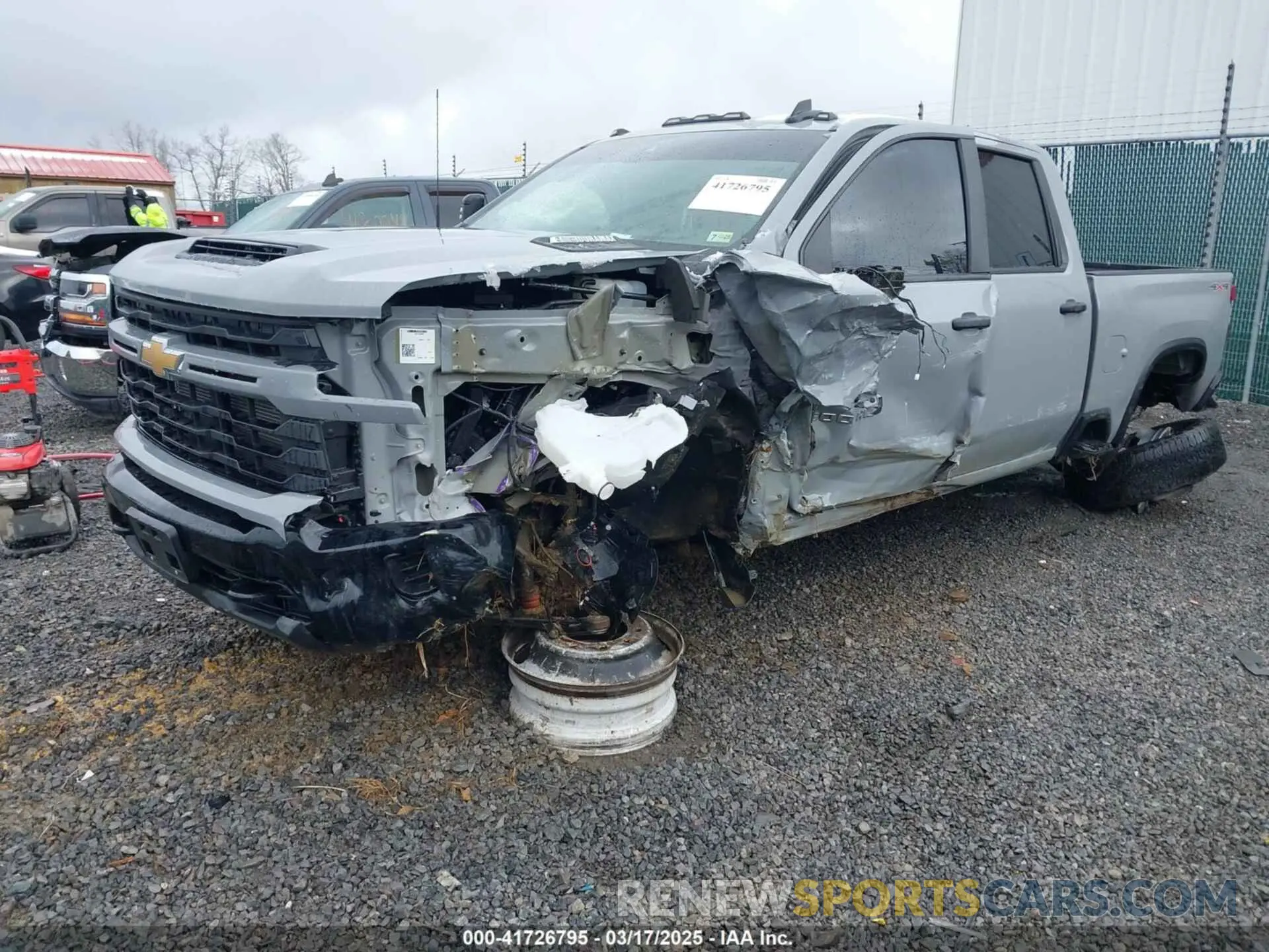 2 Photograph of a damaged car 2GC4YMEY6R1261280 CHEVROLET SILVERADO 2500HD 2024