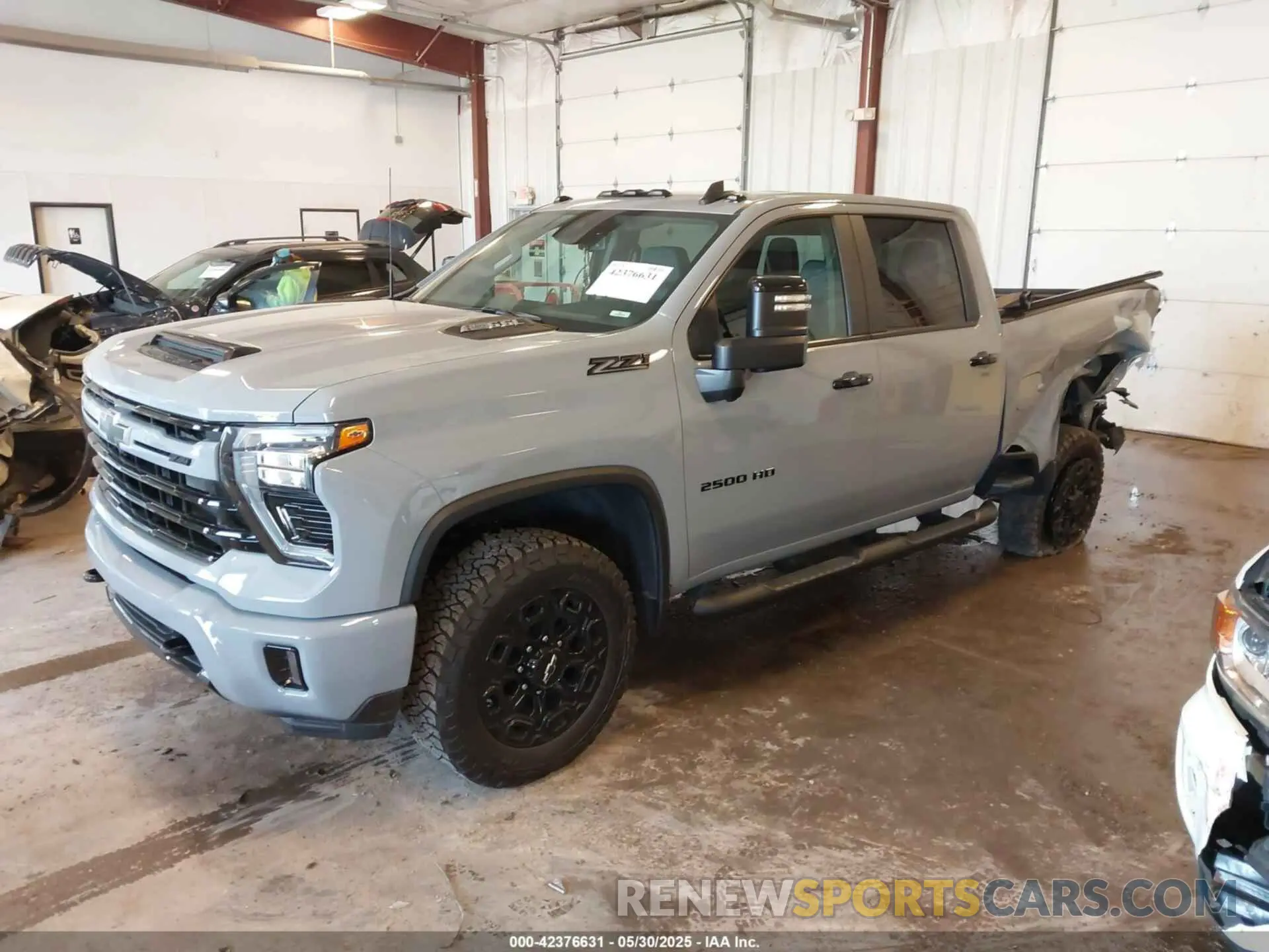 2 Photograph of a damaged car 2GC4YNE76R1221794 CHEVROLET SILVERADO 2500HD 2024