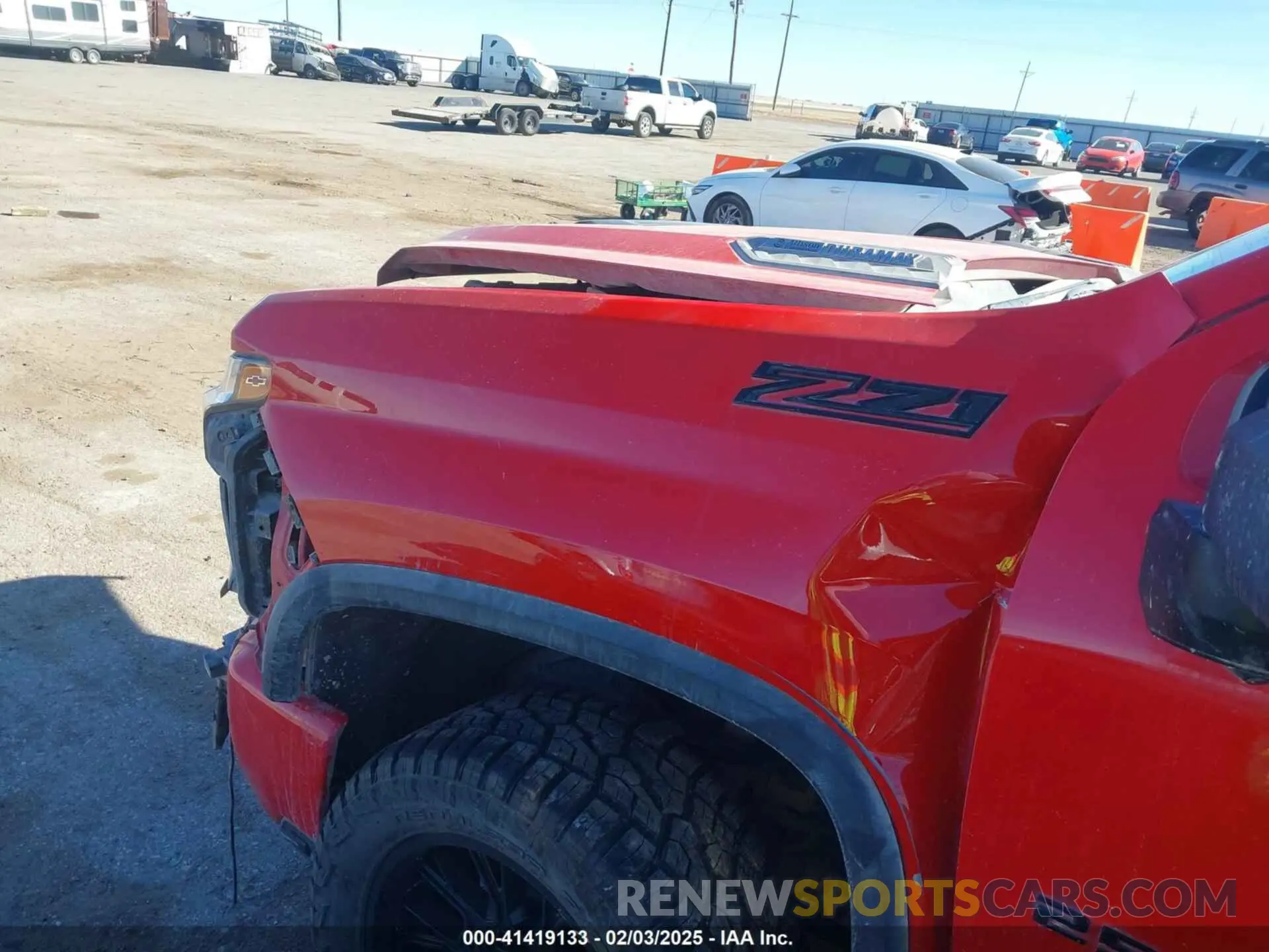 6 Photograph of a damaged car 2GC4YNEY2R1236740 CHEVROLET SILVERADO 2500HD 2024