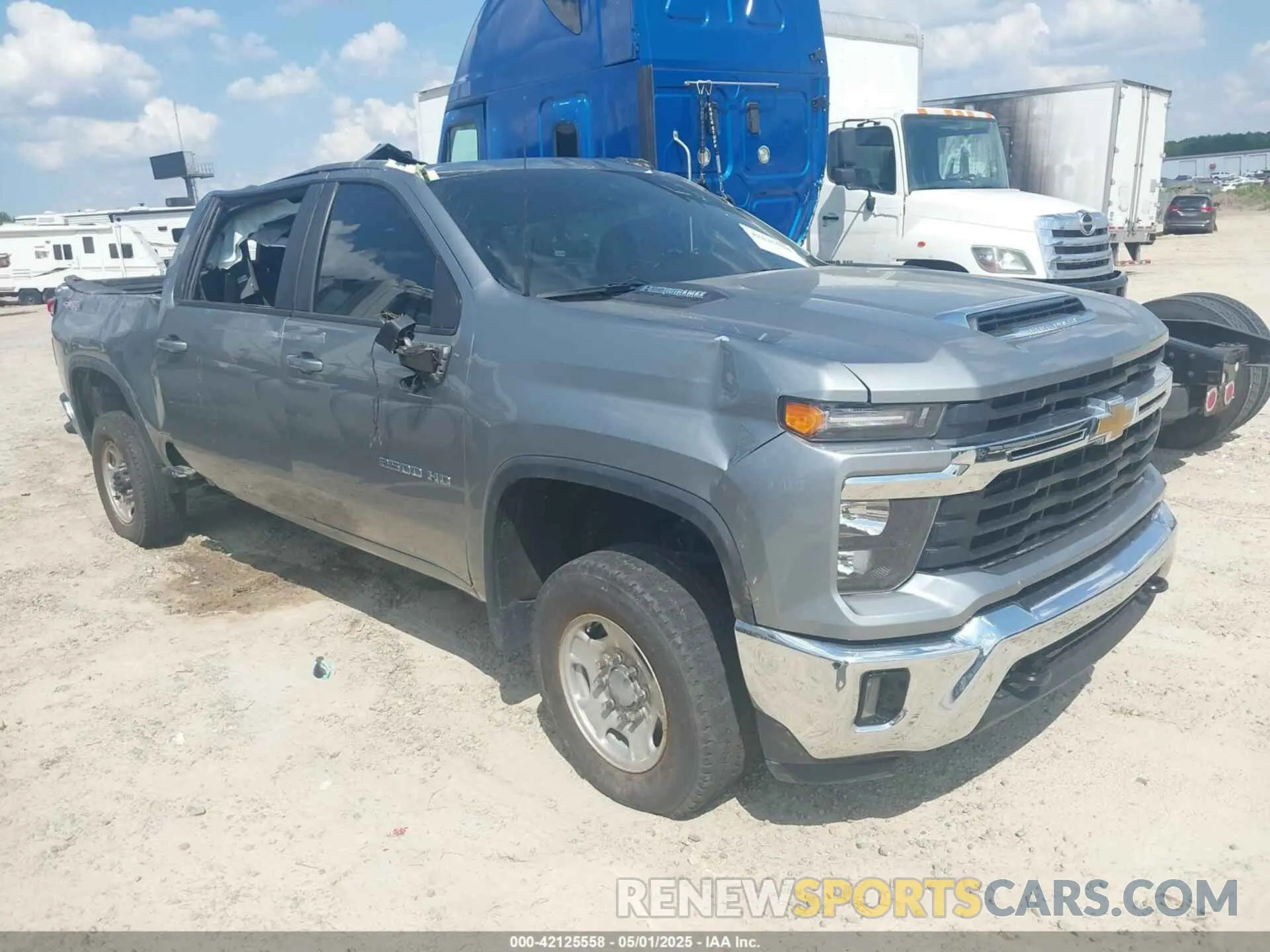 1 Photograph of a damaged car 2GC4YNEY3R1116767 CHEVROLET SILVERADO 2500HD 2024