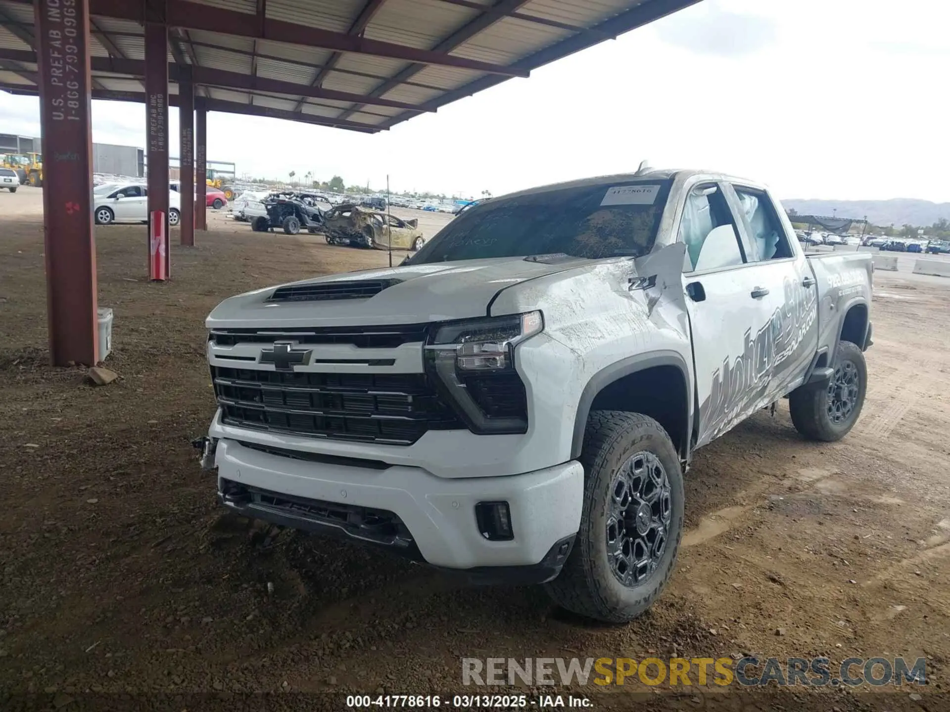 2 Photograph of a damaged car 2GC4YPEY6R1259000 CHEVROLET SILVERADO 2500HD 2024