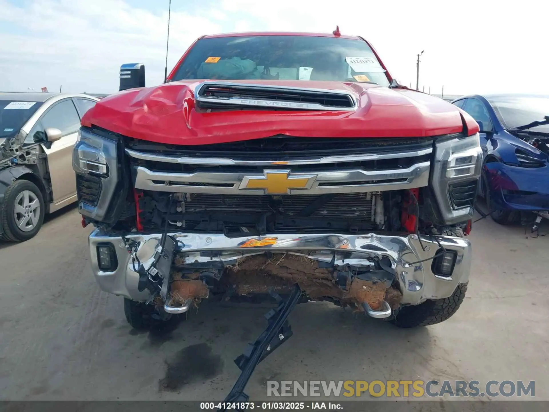 11 Photograph of a damaged car 2GC4YPEY9R1102030 CHEVROLET SILVERADO 2500HD 2024