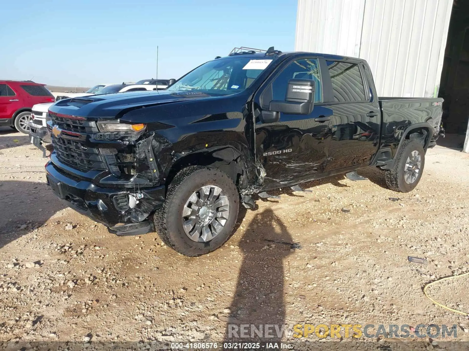 2 Photograph of a damaged car 1GC4KME7XSF145040 CHEVROLET SILVERADO 2500HD 2025