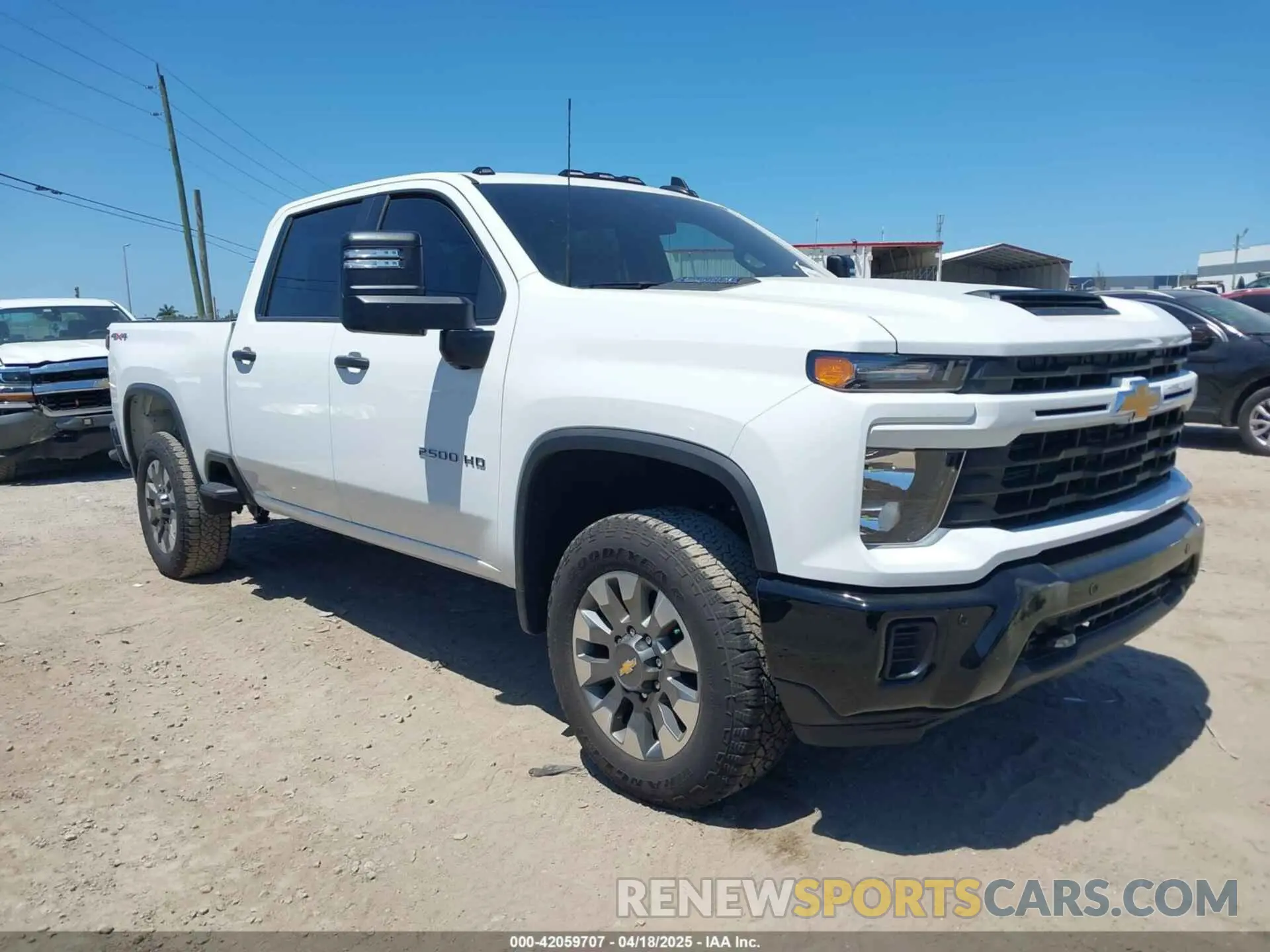 1 Photograph of a damaged car 1GC4KMEY4SF159489 CHEVROLET SILVERADO 2500HD 2025