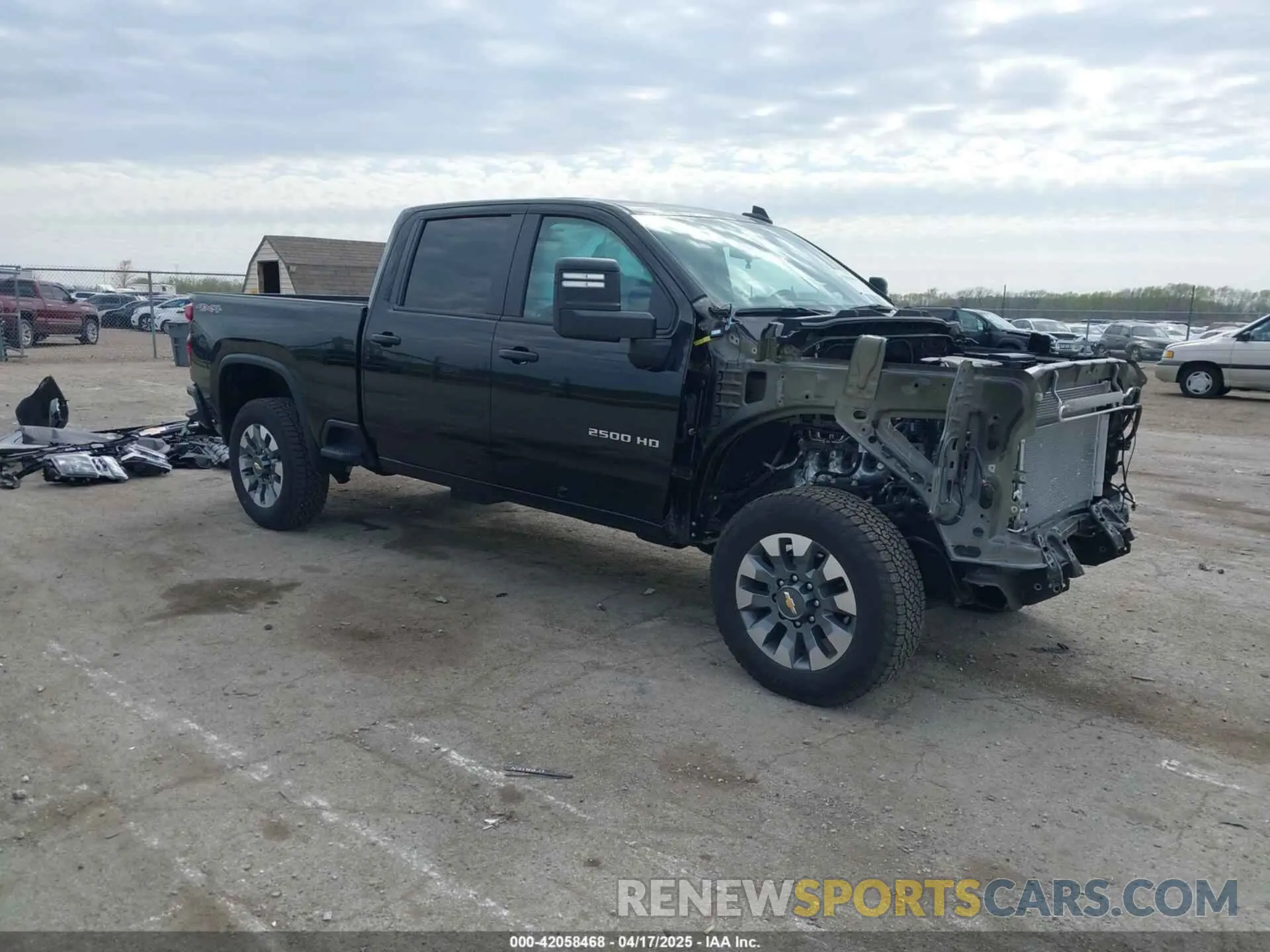 1 Photograph of a damaged car 2GC4KME77S1129188 CHEVROLET SILVERADO 2500HD 2025