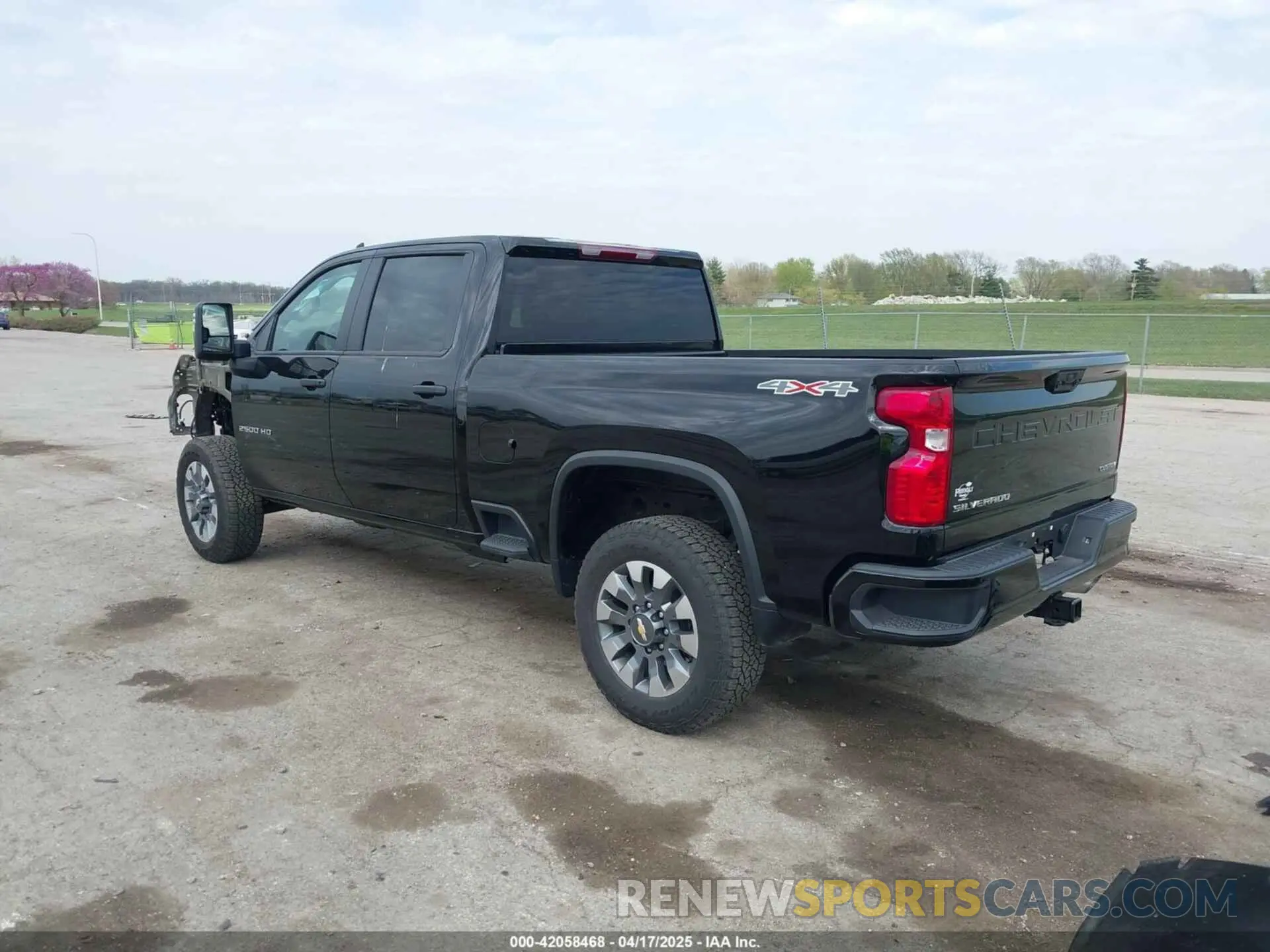 3 Photograph of a damaged car 2GC4KME77S1129188 CHEVROLET SILVERADO 2500HD 2025
