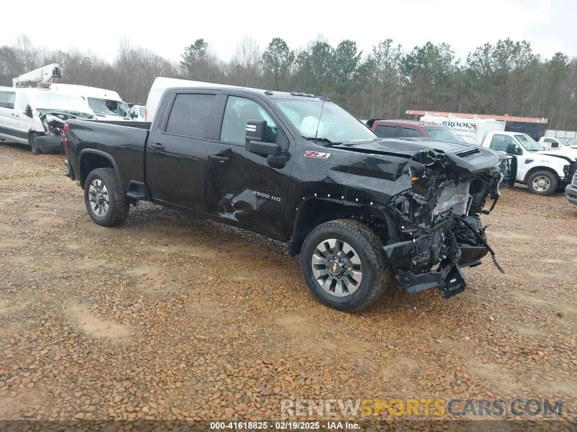 1 Photograph of a damaged car 2GC4KMEY3S1123350 CHEVROLET SILVERADO 2500HD 2025