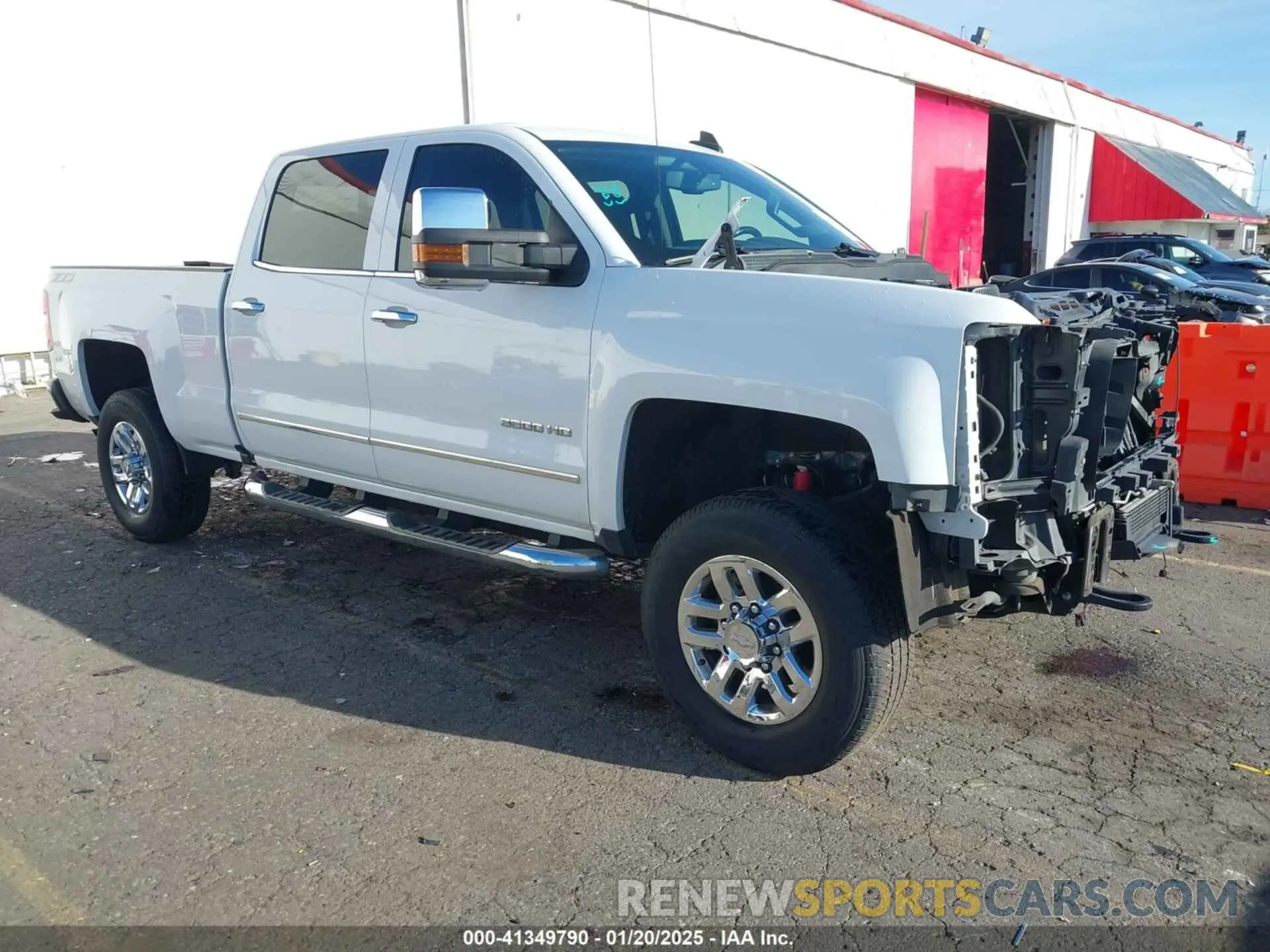 1 Photograph of a damaged car 1GC1KWEG5KF134820 CHEVROLET SILVERADO 3500HD 2019