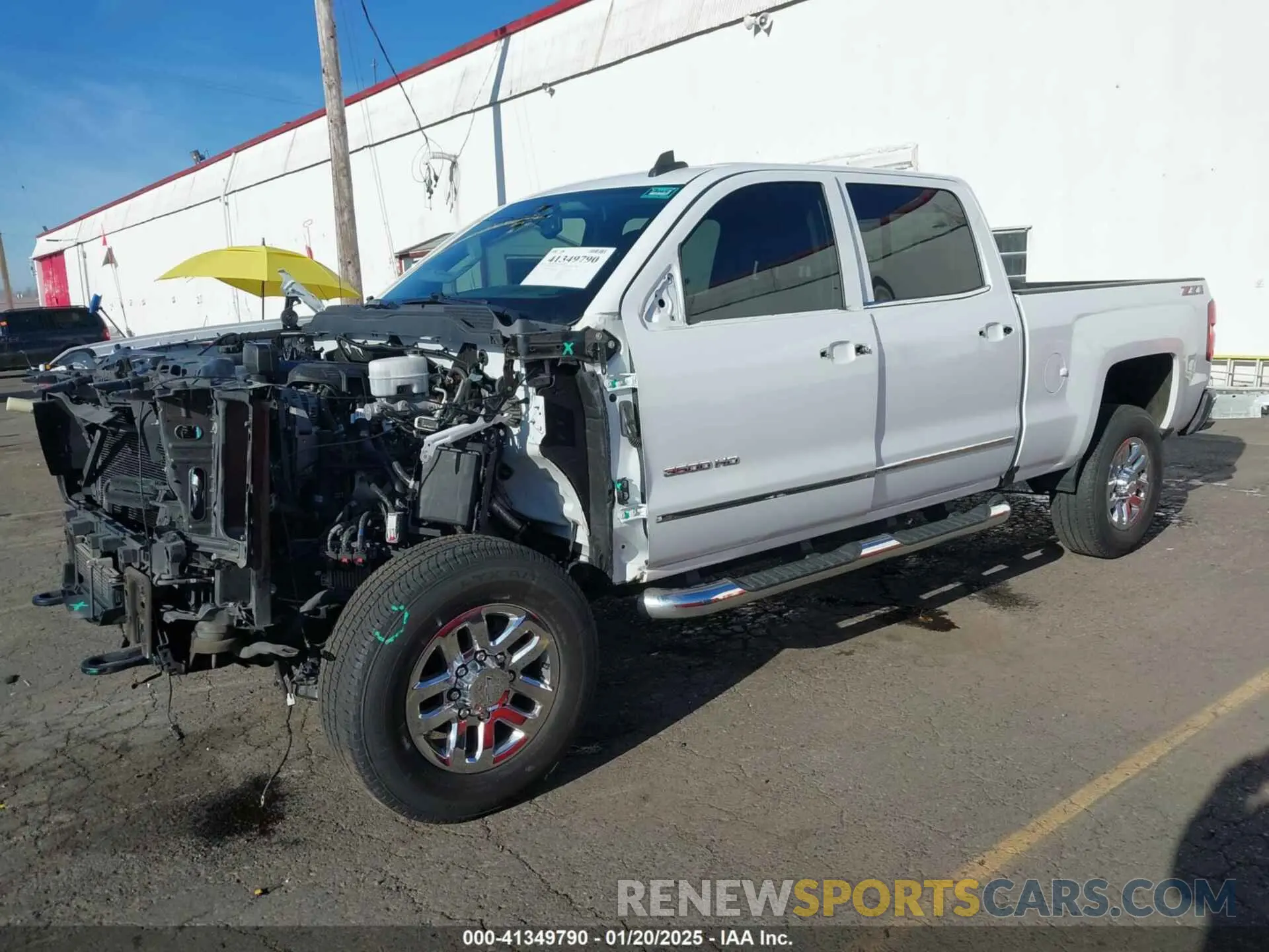2 Photograph of a damaged car 1GC1KWEG5KF134820 CHEVROLET SILVERADO 3500HD 2019