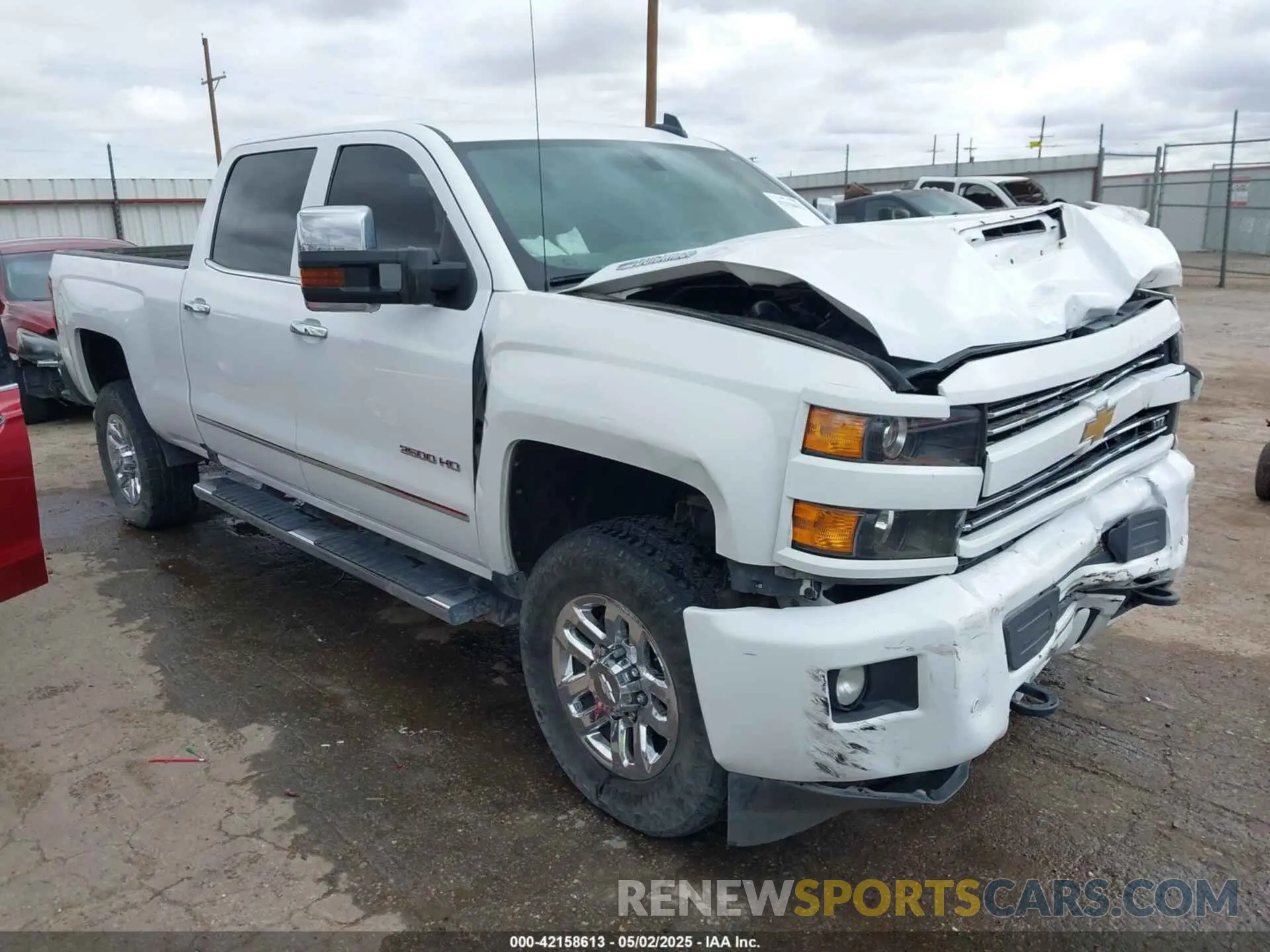 1 Photograph of a damaged car 1GC4CXCY3KF227413 CHEVROLET SILVERADO 3500HD 2019