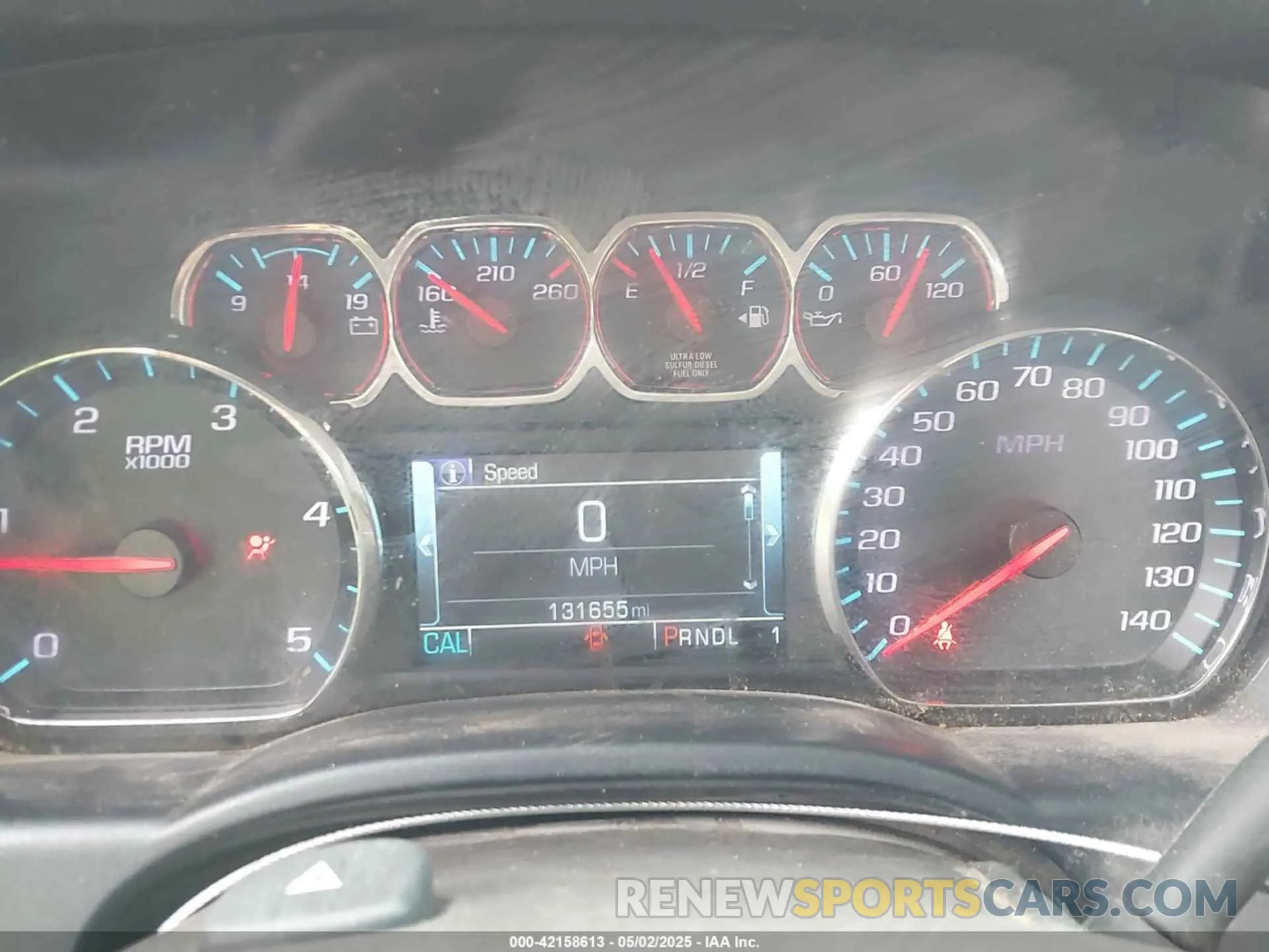 5 Photograph of a damaged car 1GC4CXCY3KF227413 CHEVROLET SILVERADO 3500HD 2019