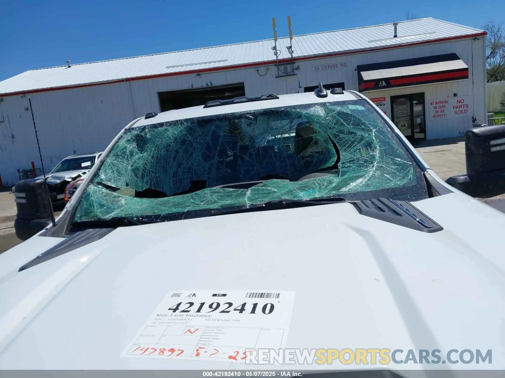 10 Photograph of a damaged car 1GC4YSEY9LF210876 CHEVROLET SILVERADO 3500HD 2020