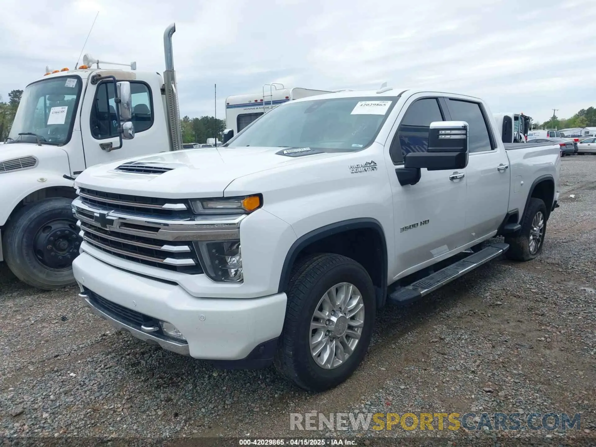 2 Photograph of a damaged car 1GC4YVEY8LF180240 CHEVROLET SILVERADO 3500HD 2020