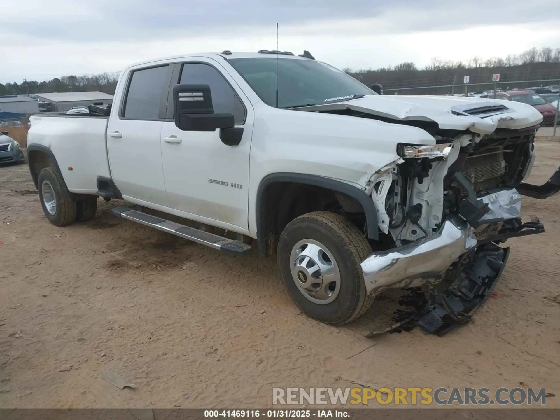 1 Photograph of a damaged car 1GC4YTEY5NF105700 CHEVROLET SILVERADO 3500HD 2022