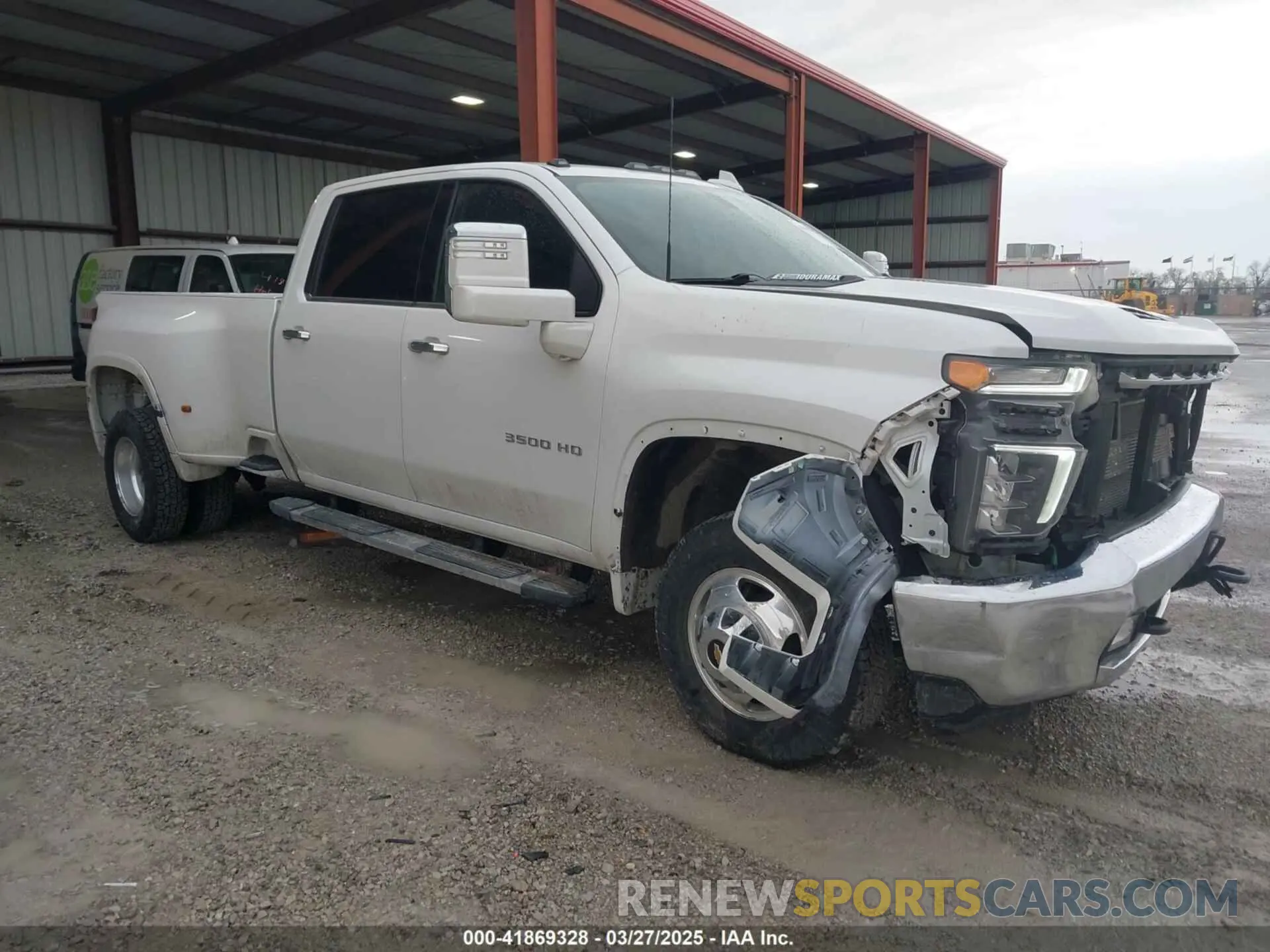 1 Photograph of a damaged car 1GC4YUEY8NF101386 CHEVROLET SILVERADO 3500HD 2022
