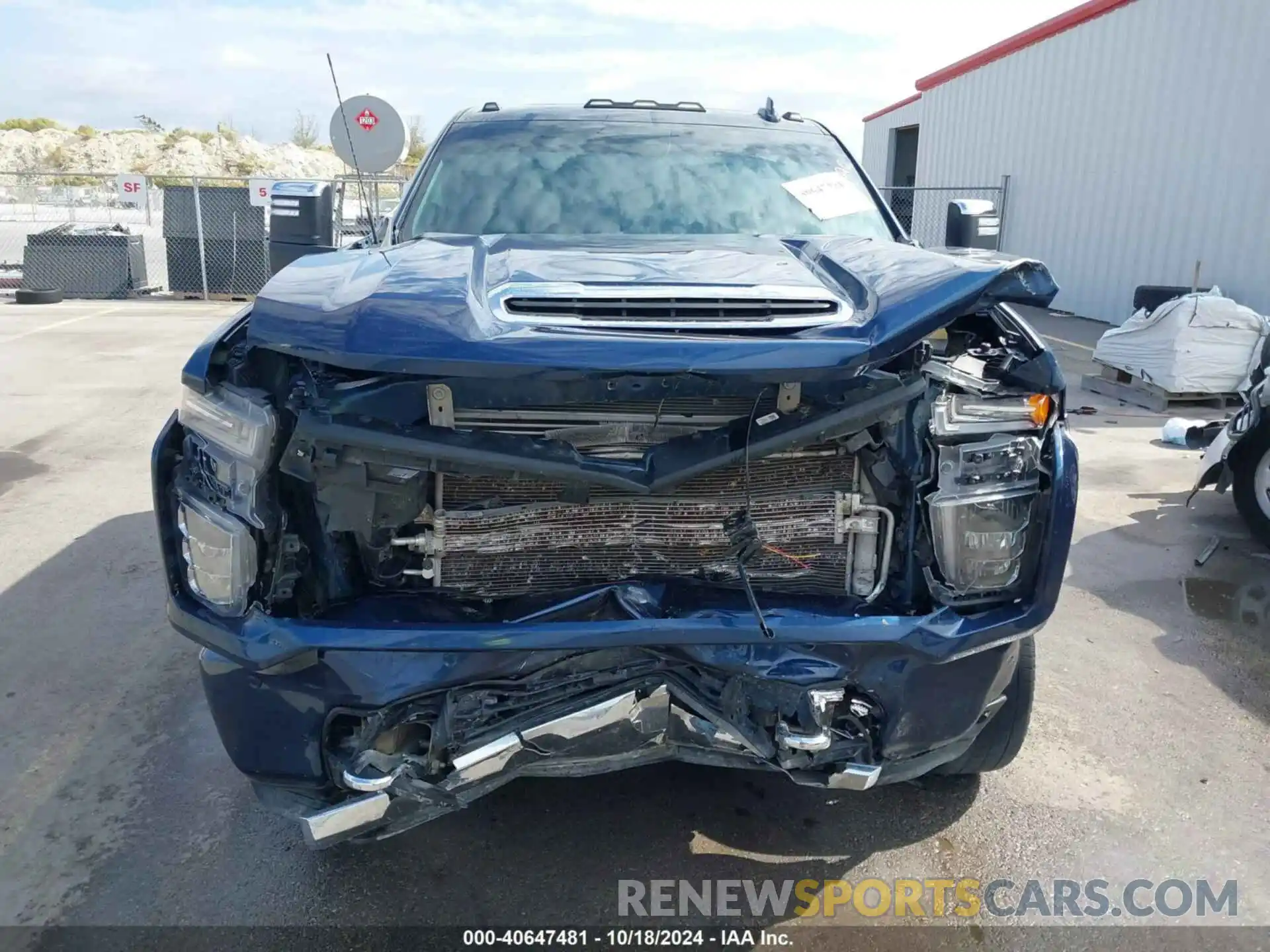 11 Photograph of a damaged car 1GC4YVEY9NF331251 CHEVROLET SILVERADO 3500HD 2022