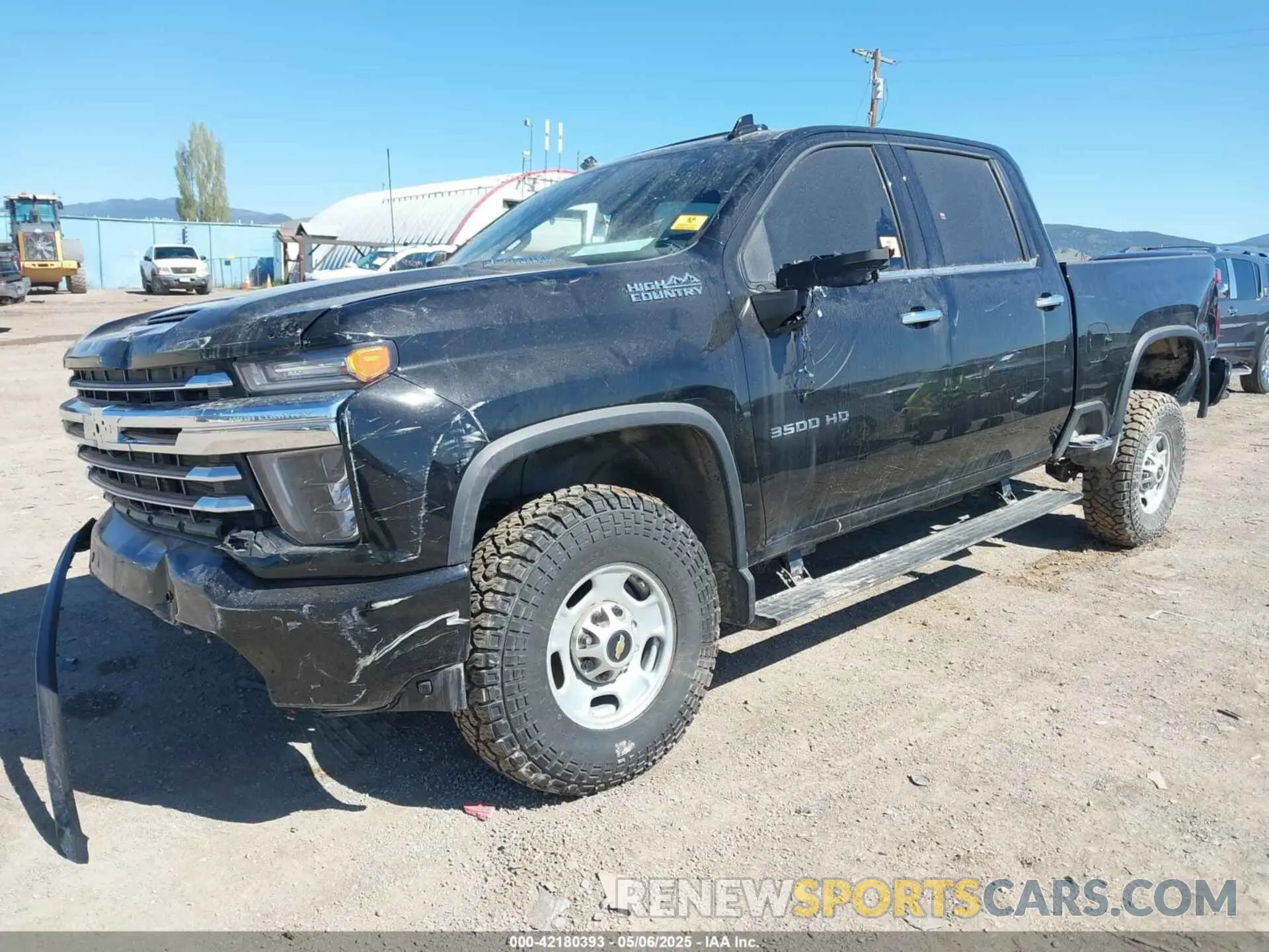 2 Photograph of a damaged car 2GC4YVEY3N1218788 CHEVROLET SILVERADO 3500HD 2022
